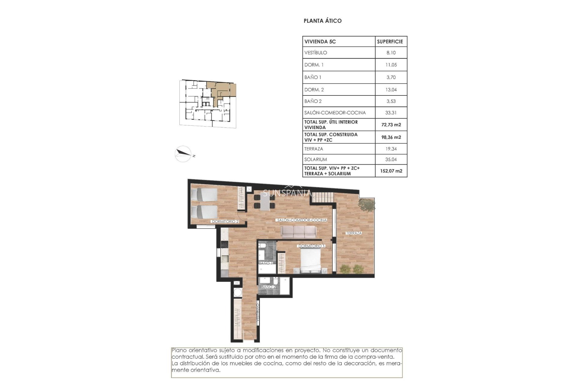 Nouvelle construction - Penthouse -
Torrevieja - Parque de las Naciones