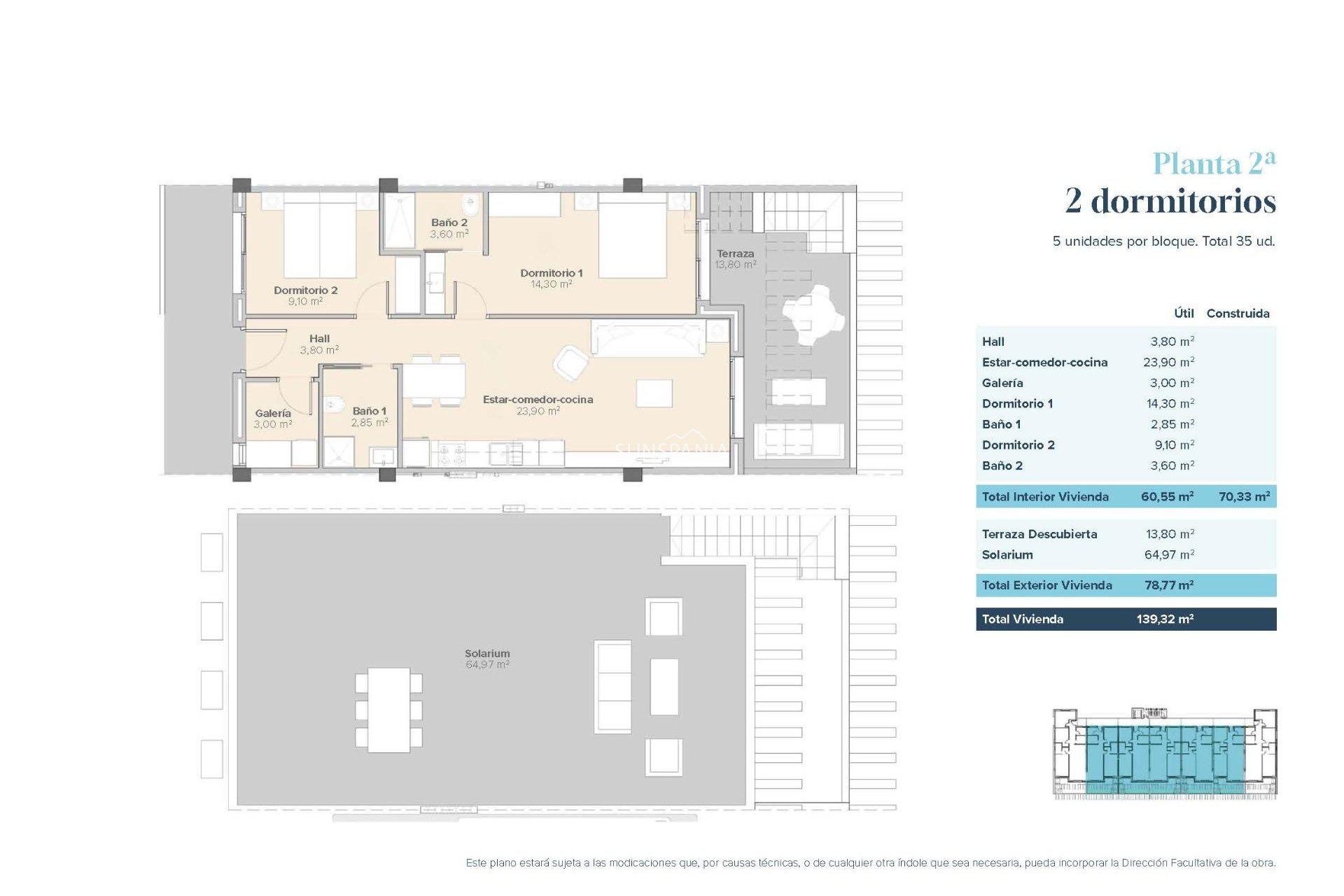 Nouvelle construction - Penthouse -
Vera - Vera Playa