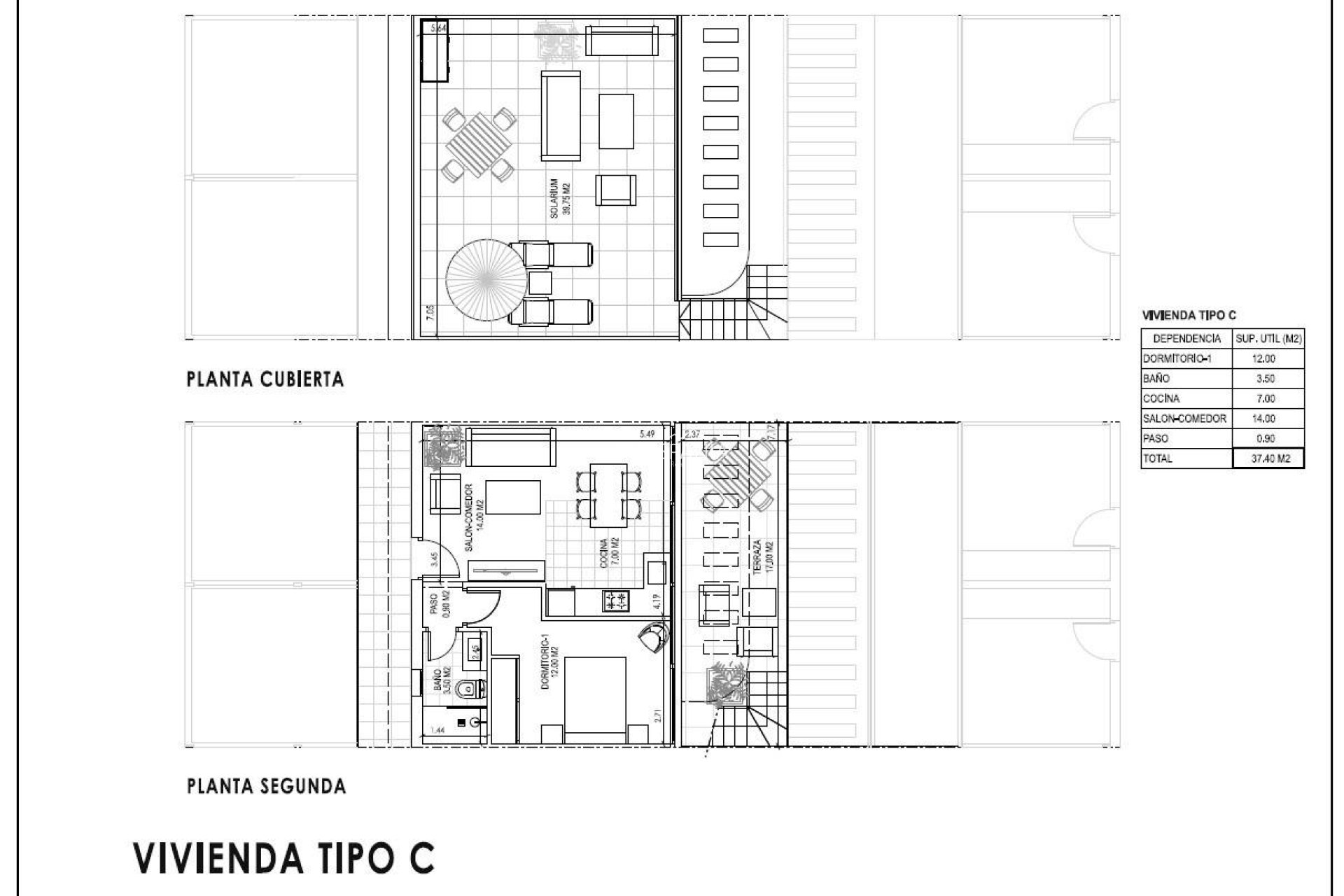 Nouvelle construction - Penthouse -
Vera - Vera Playa