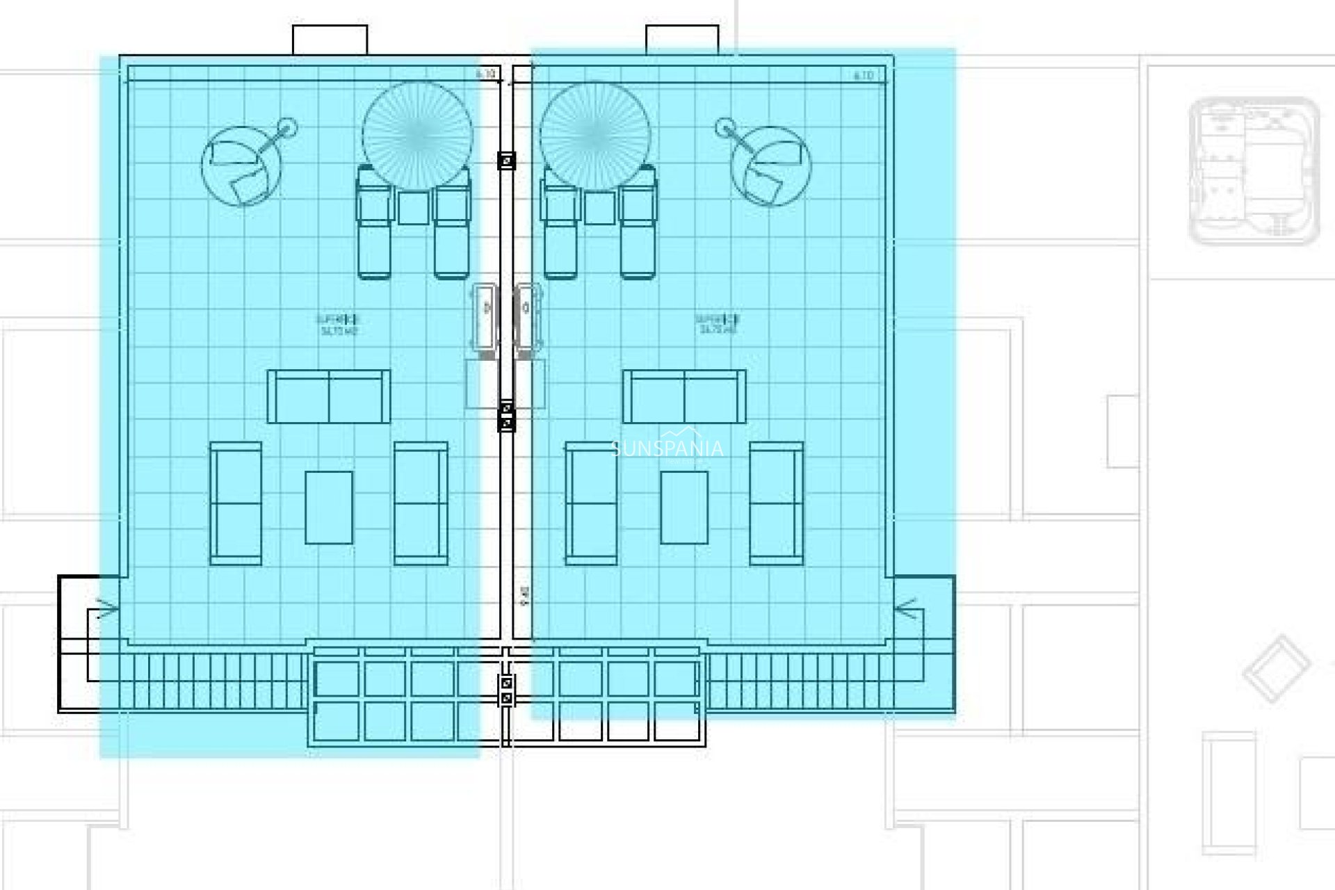 Nouvelle construction - Penthouse -
Vera - Vera Playa