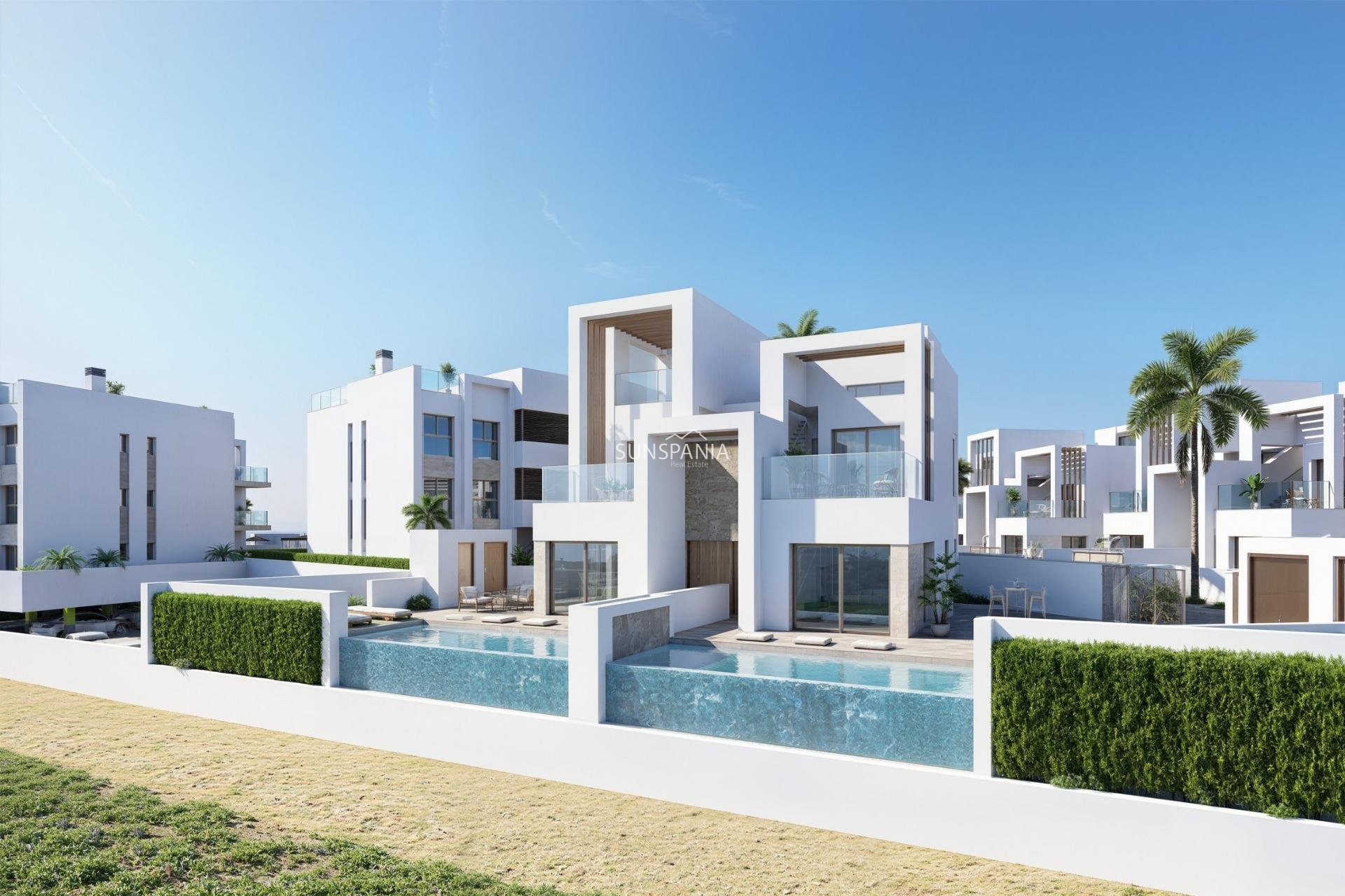 Nouvelle construction - Quad House -
Los Alcazares - Serena Golf