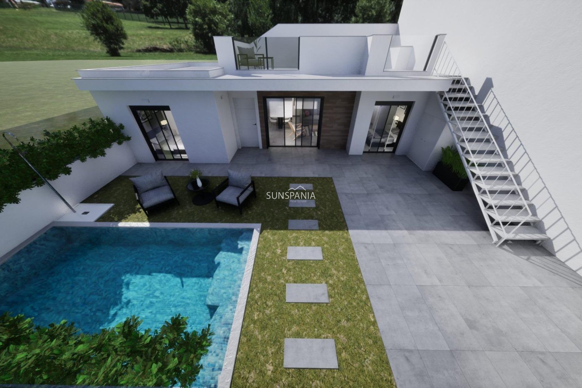 Nouvelle construction - Quad House -
Torre Pacheco - pueblo