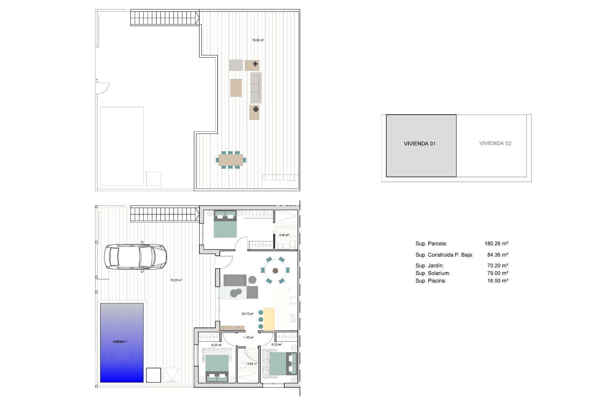 Nouvelle construction - Quad House -
Torre Pacheco - pueblo