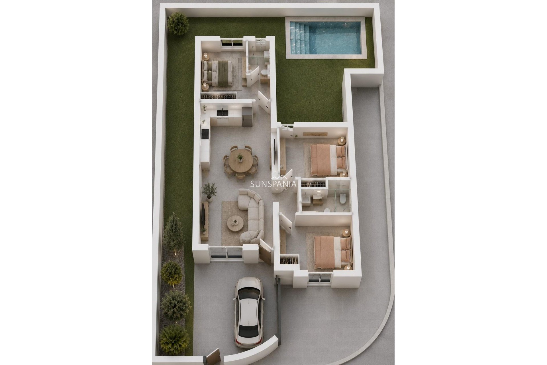 Obra nueva - Adosado -
Mazarron - Country Club