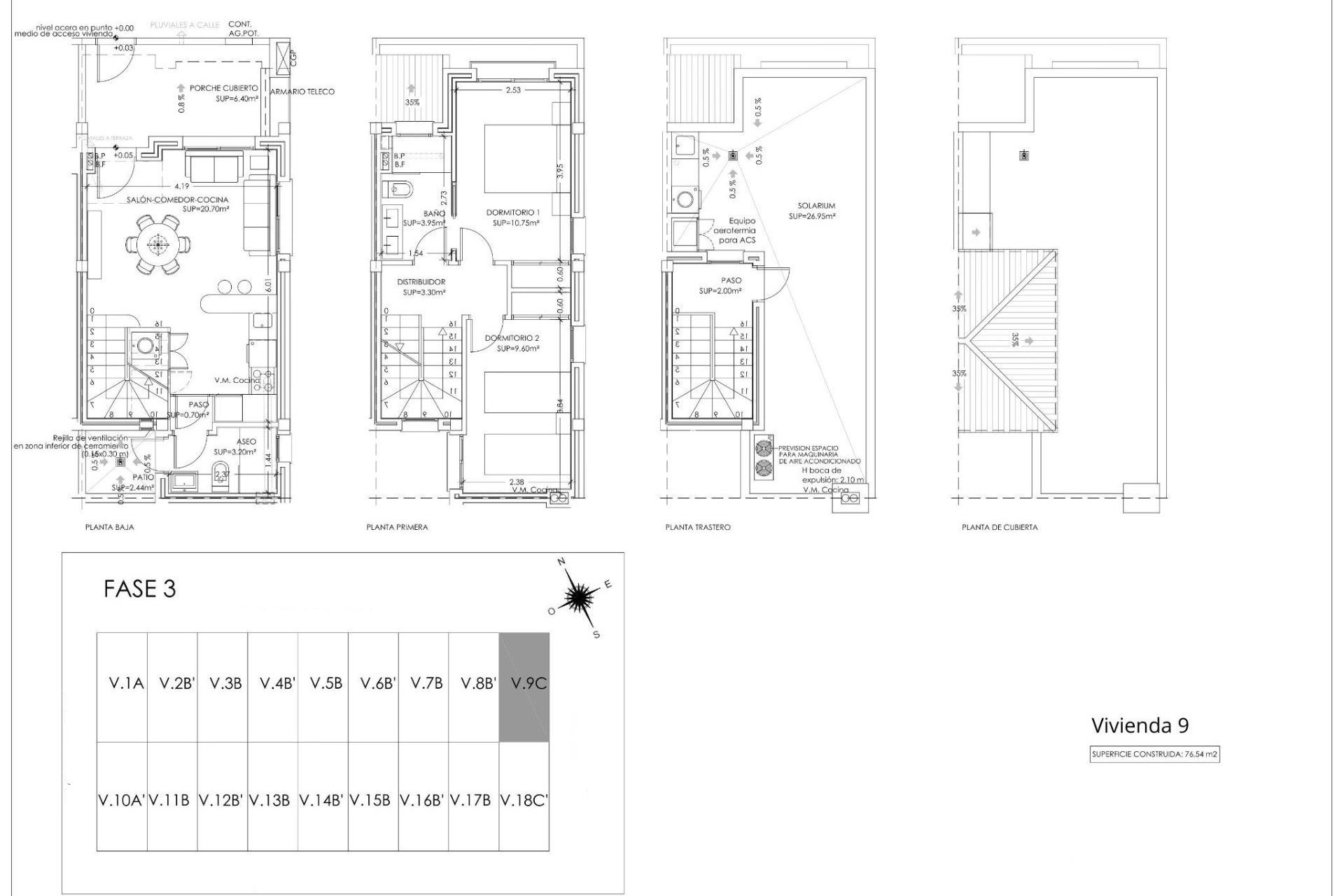 Obra nueva - Adosado -
Torre Pacheco - Santa Rosalia pueblo