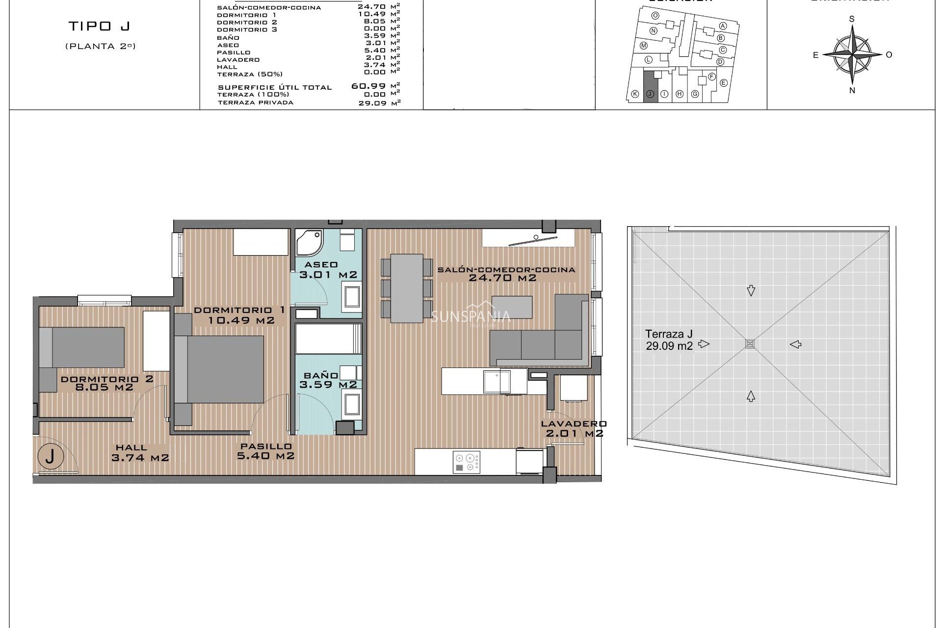 Obra nueva - Apartamento / piso -
Algorfa - Pueblo