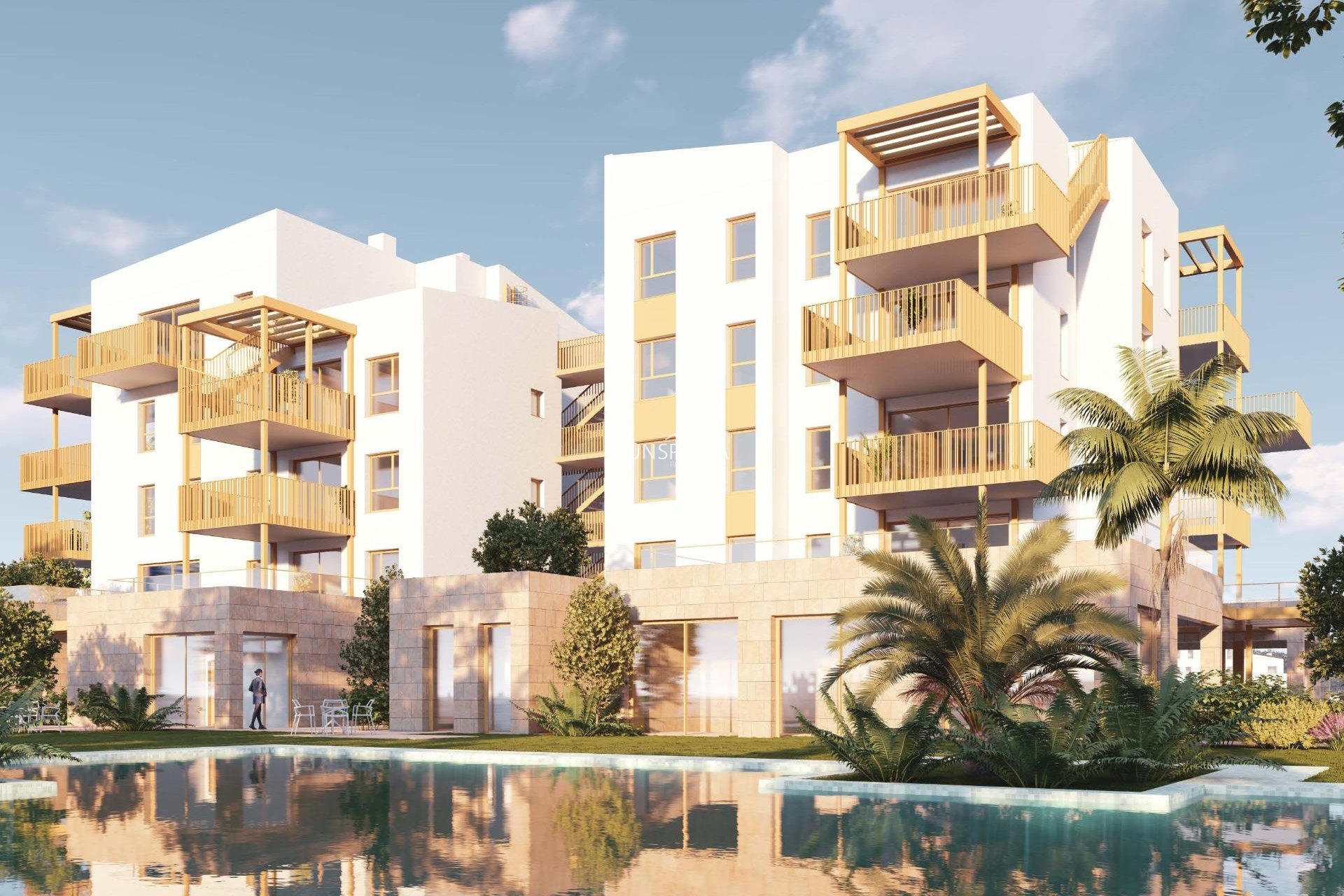 Obra nueva - Apartamento / piso -
El Verger - Zona De La Playa