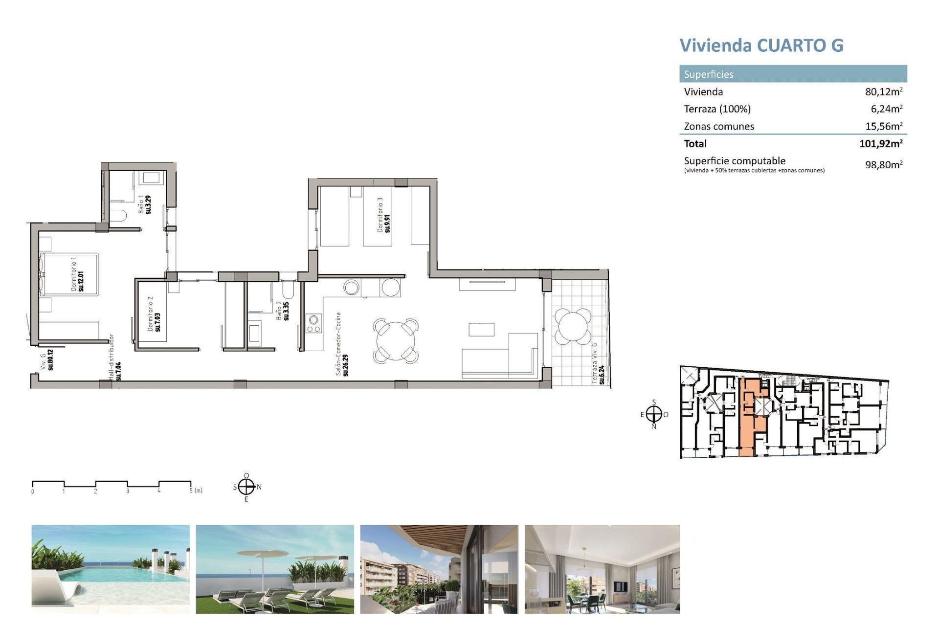 Obra nueva - Apartamento / piso -
Guardamar del Segura - Pueblo