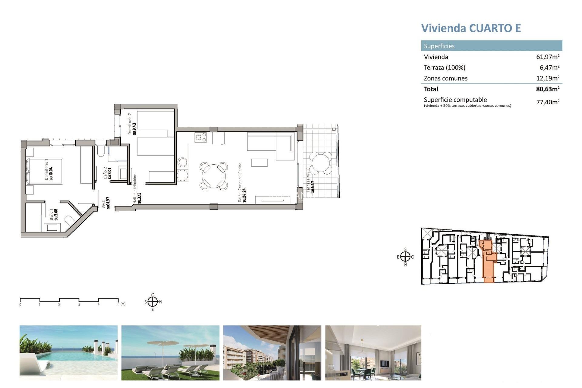 Obra nueva - Apartamento / piso -
Guardamar del Segura - Pueblo