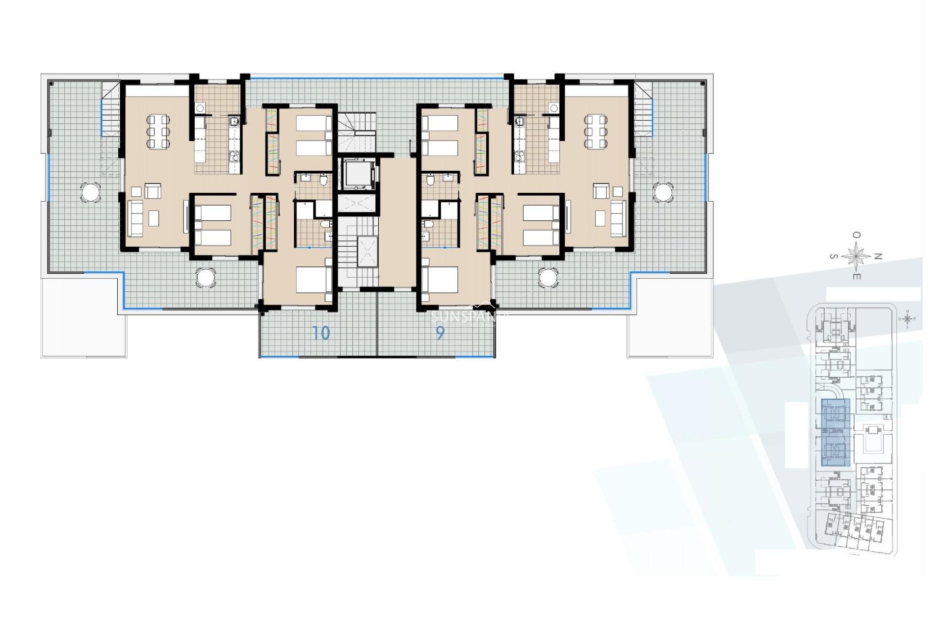 Obra nueva - Apartamento / piso -
Pilar de la Horadada - El Mojón