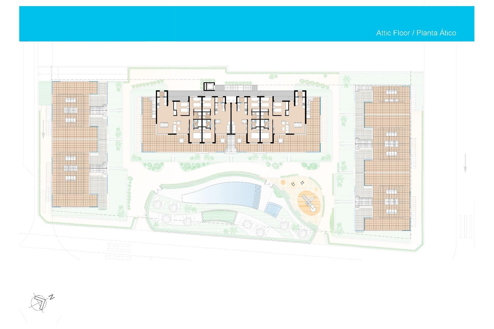 Obra nueva - Apartamento / piso -
Pilar de la Horadada - Polideportivo