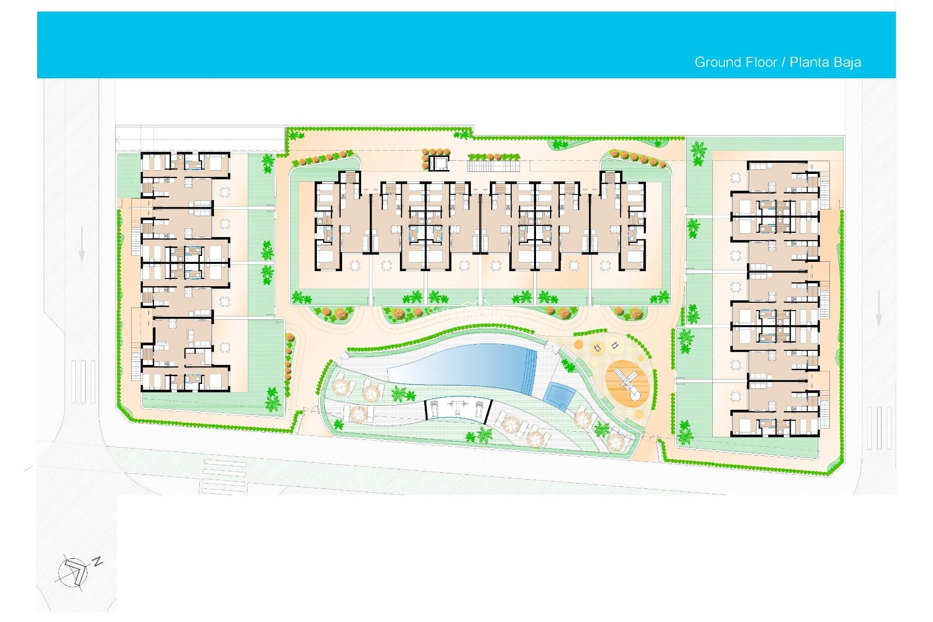 Obra nueva - Apartamento / piso -
Pilar de la Horadada - Polideportivo