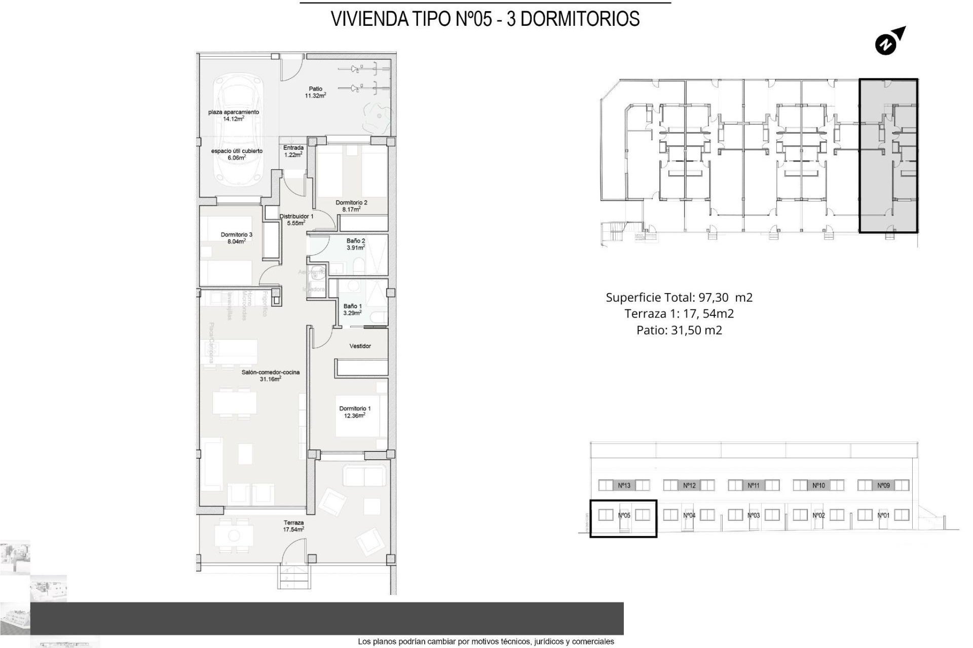 Obra nueva - Apartamento / piso -
Pilar de la Horadada - pueblo