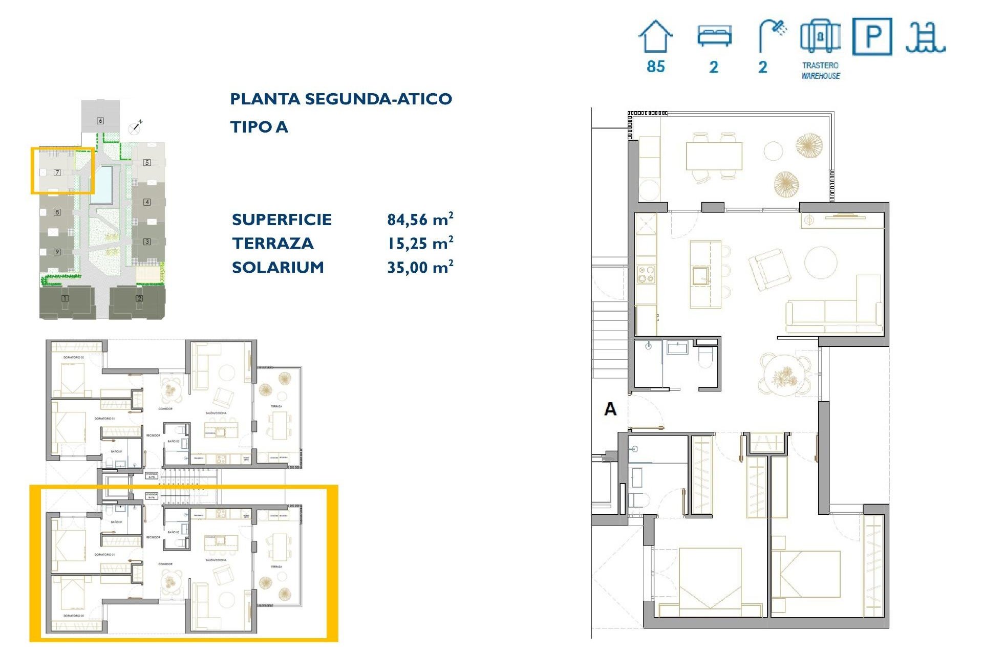 Obra nueva - Apartamento / piso -
San Pedro del Pinatar - Pueblo