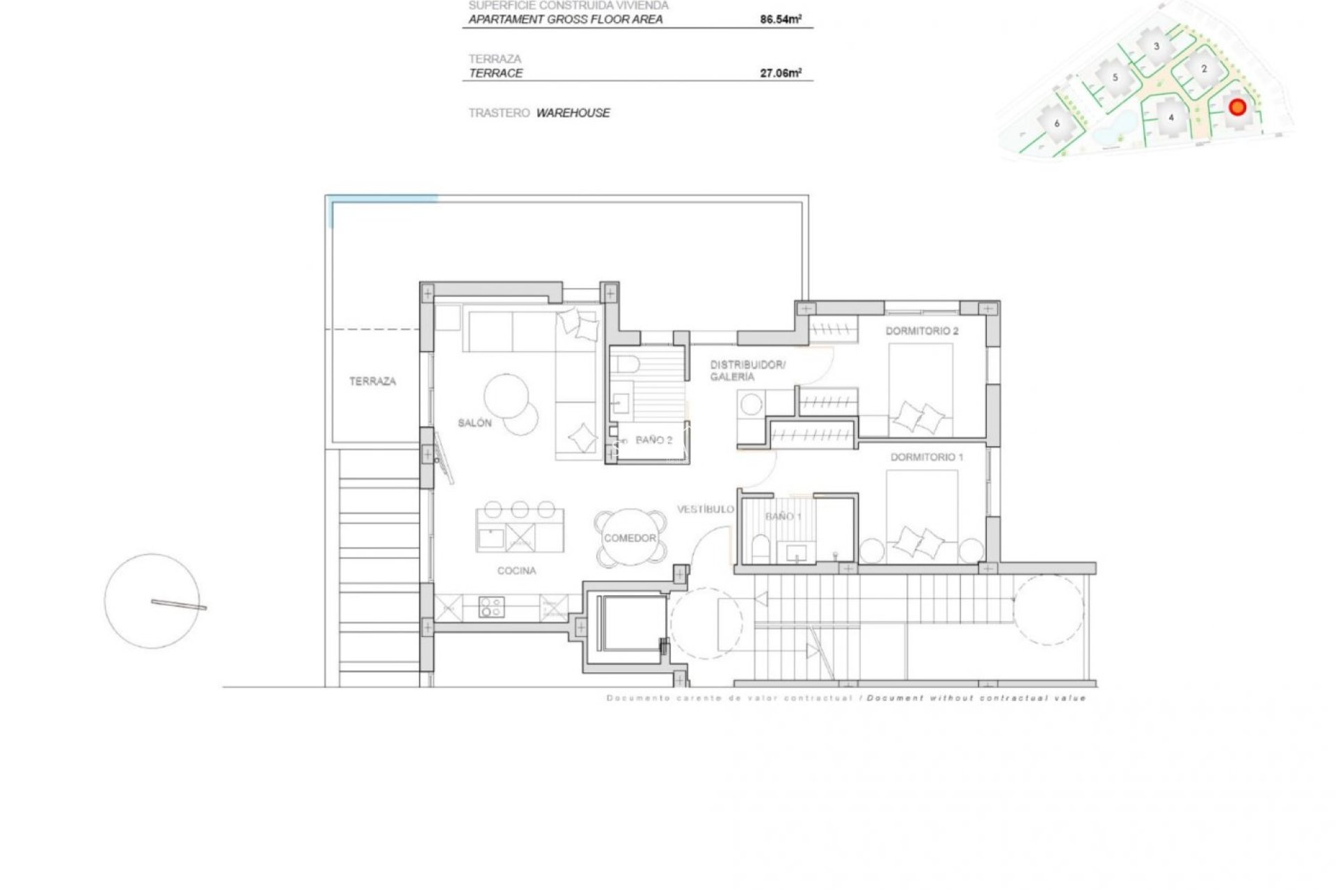 Obra nueva - Apartamento / piso -
Torre Pacheco - Santa Rosalia Lake And Life Resort