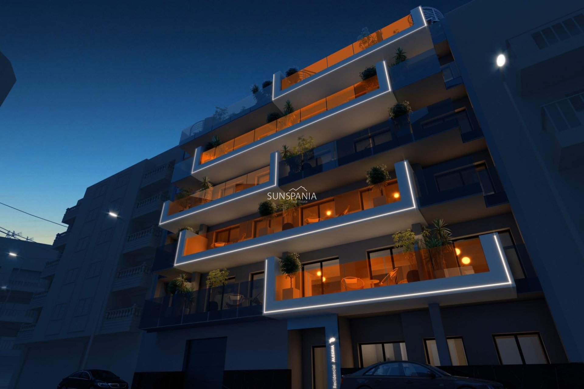 Obra nueva - Apartamento / piso -
Torrevieja - Centro