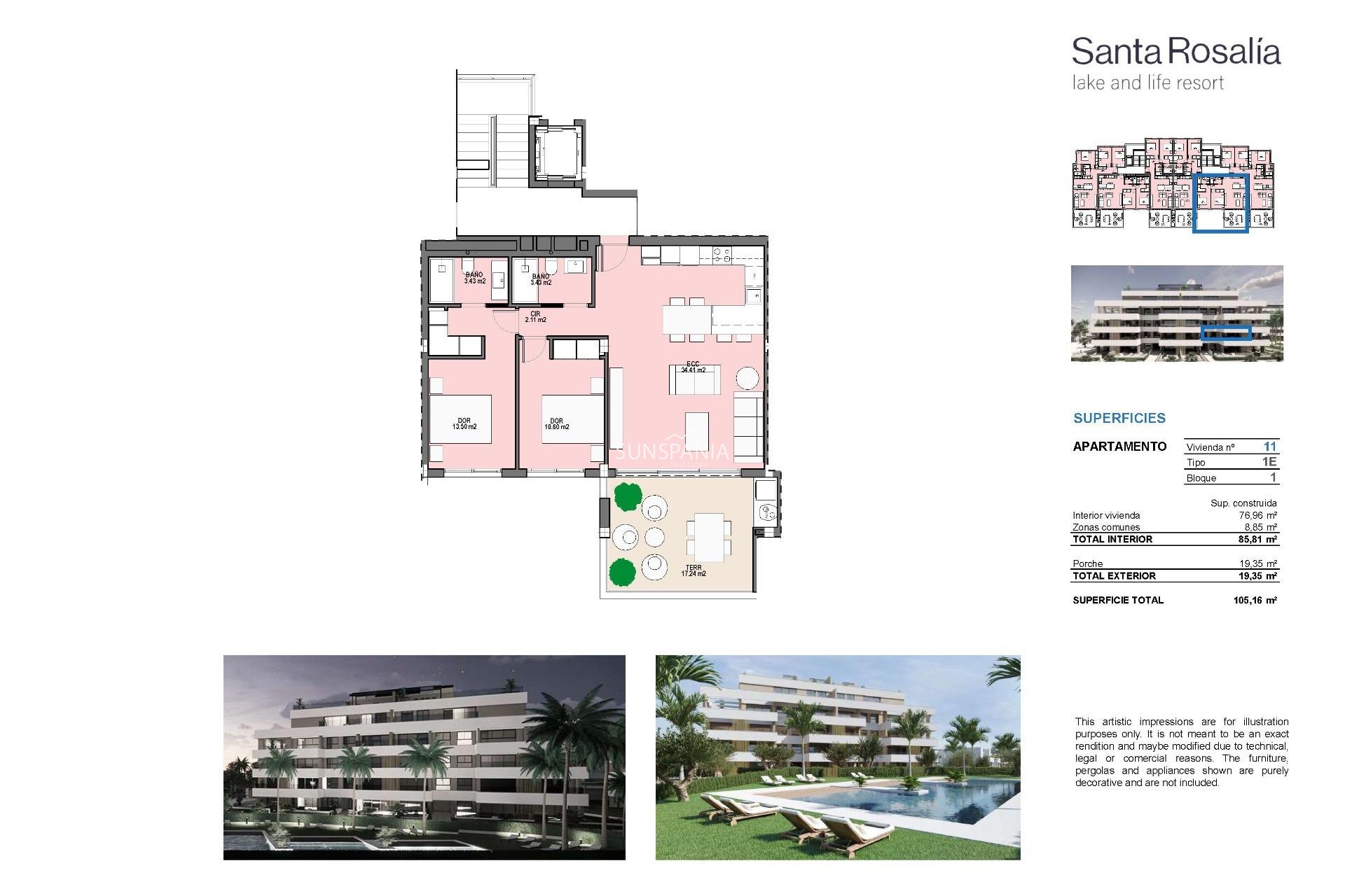 Obra nueva - Apartment -
Torre Pacheco - Santa Rosalia Lake And Life Resort