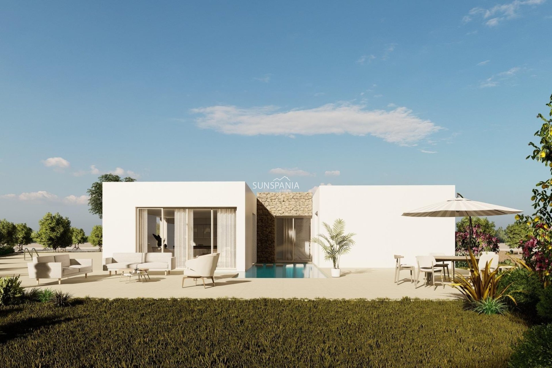 Obra nueva - Chalet -
Algorfa - Lomas De La Juliana