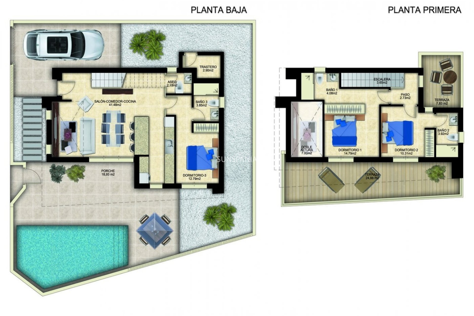 Obra nueva - Chalet -
Benijofar - Polideportivo