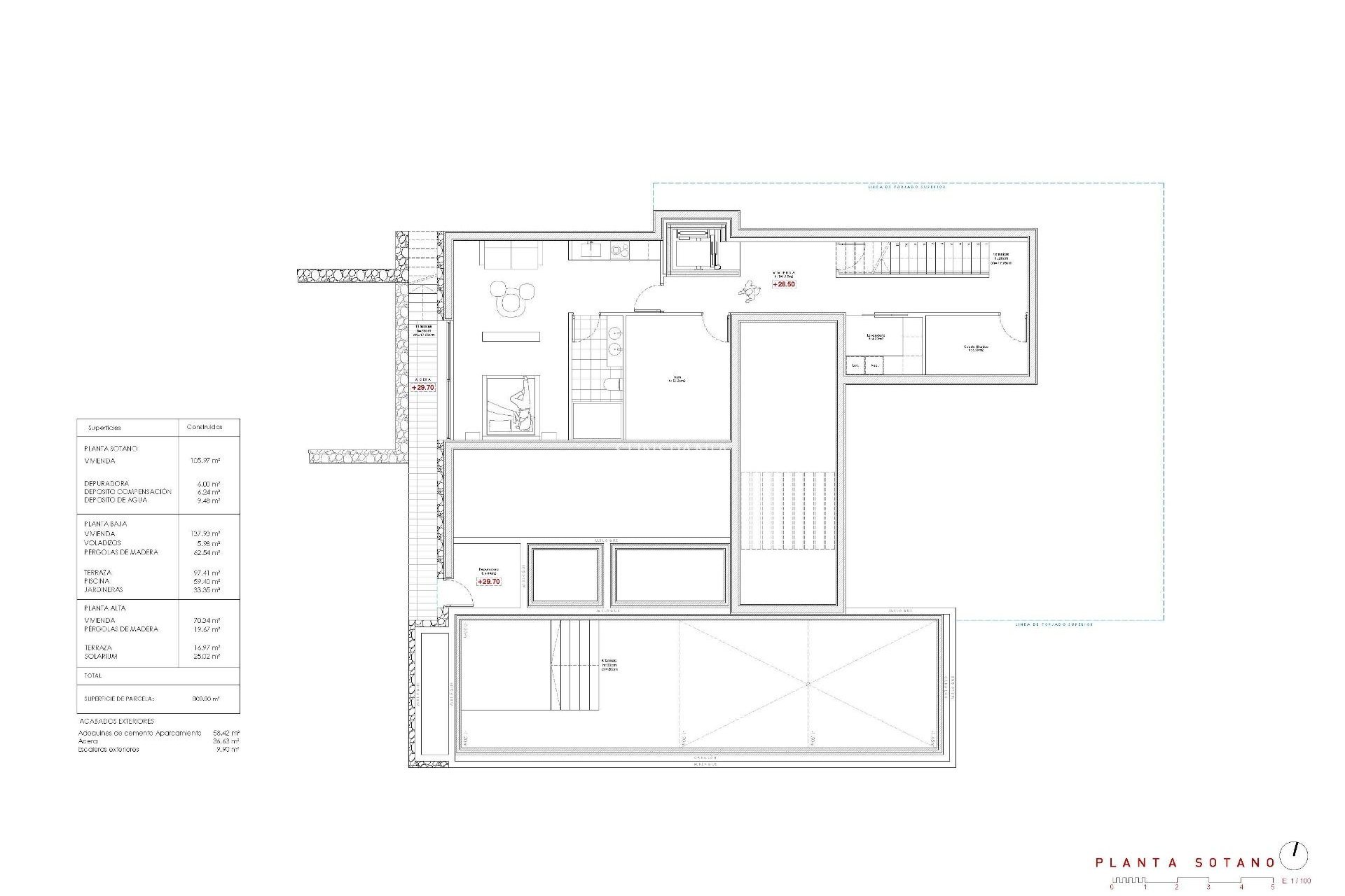 Obra nueva - Chalet -
Benissa - Cala de la Fustera