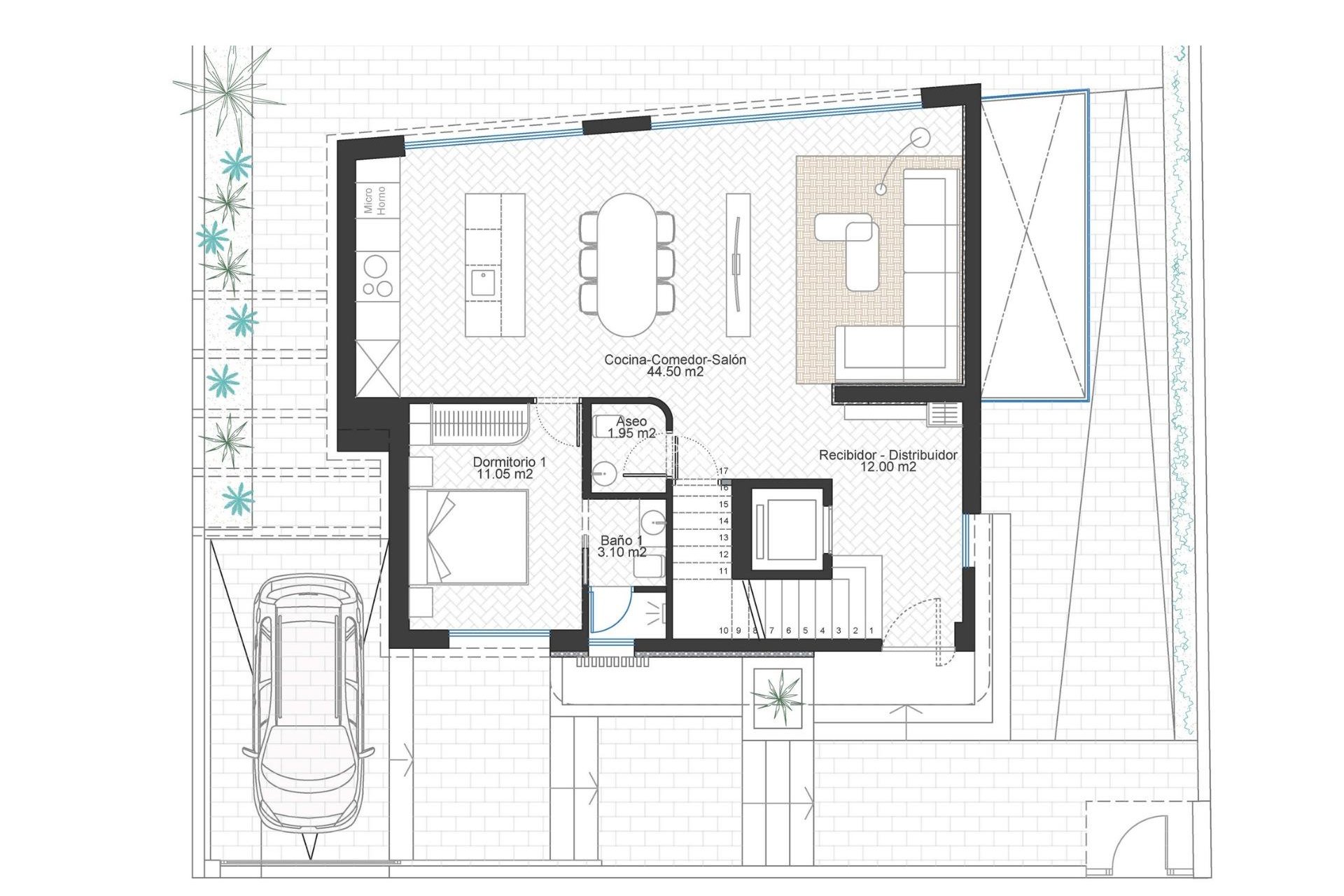 Obra nueva - Chalet -
Cabo de Palos - Cala Flores