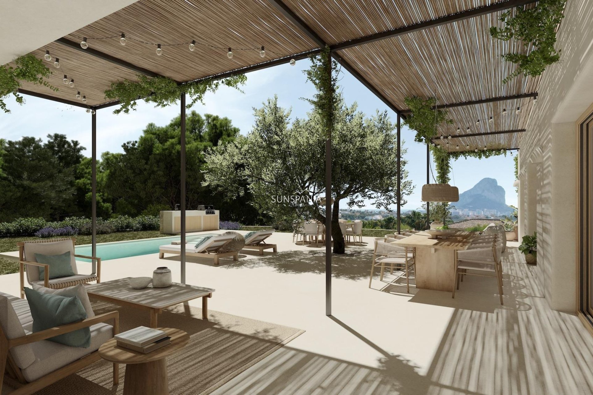 Obra nueva - Chalet -
Calpe - Partida Garduix