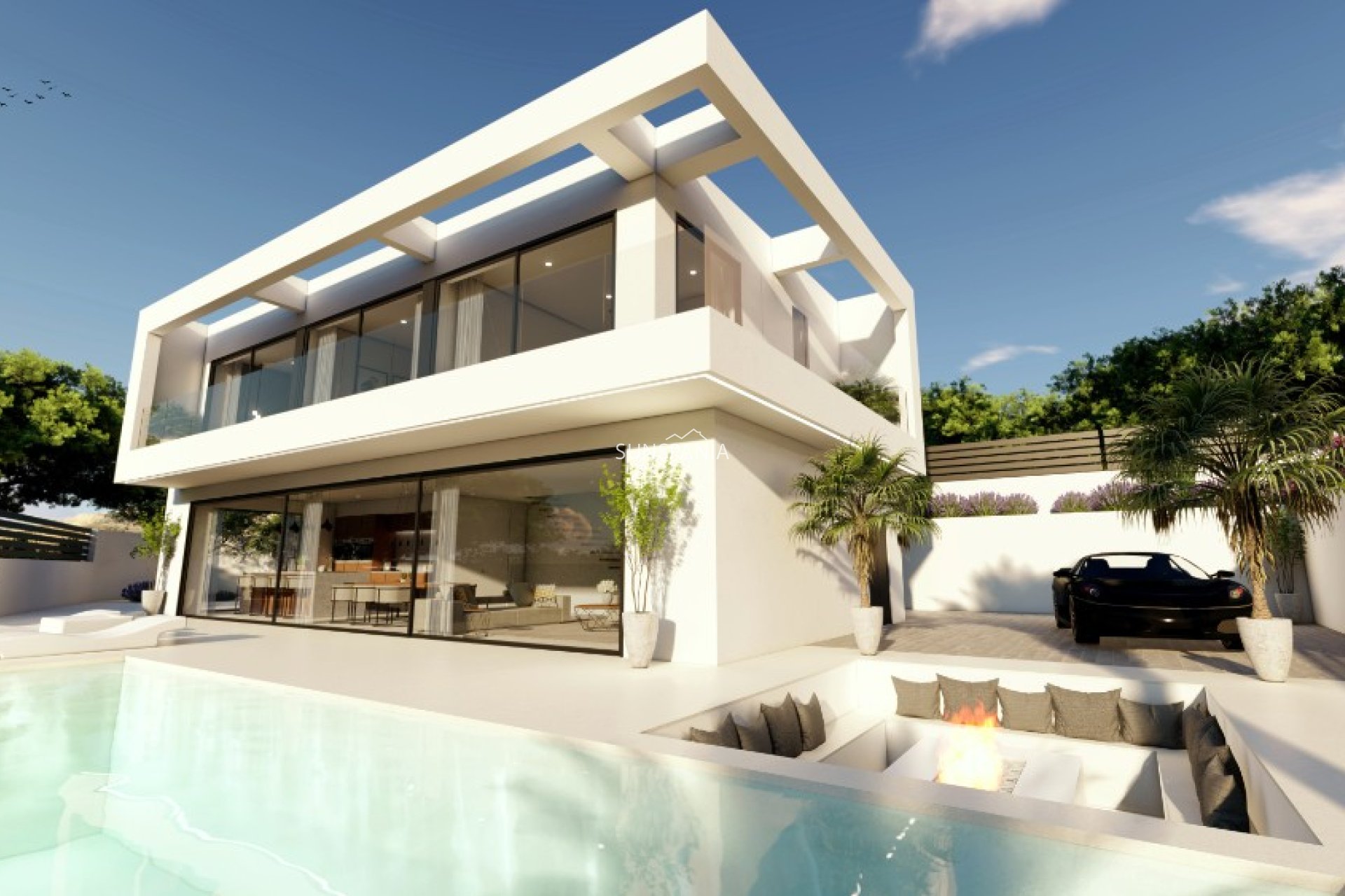 Obra nueva - Chalet -
El Campello - Pueblo Acantilado - Venta Lanuza