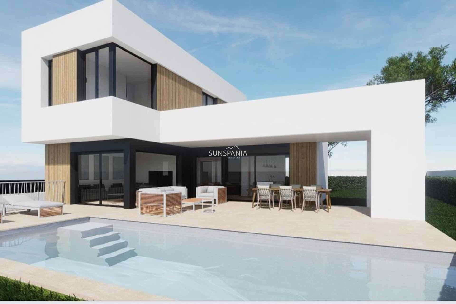 Obra nueva - Chalet -
Finestrat - Campana Garden