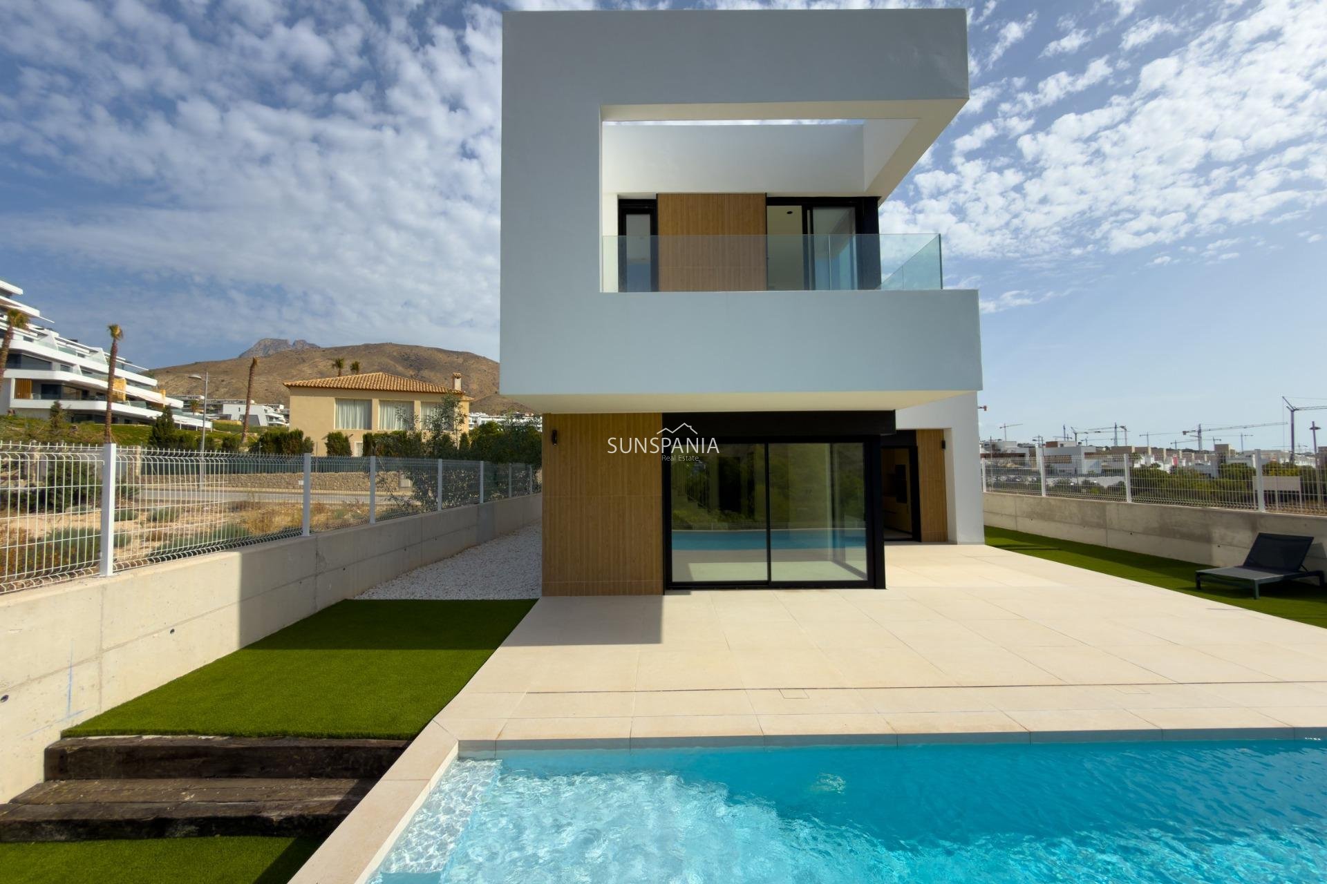 Obra nueva - Chalet -
Finestrat - Campana Garden