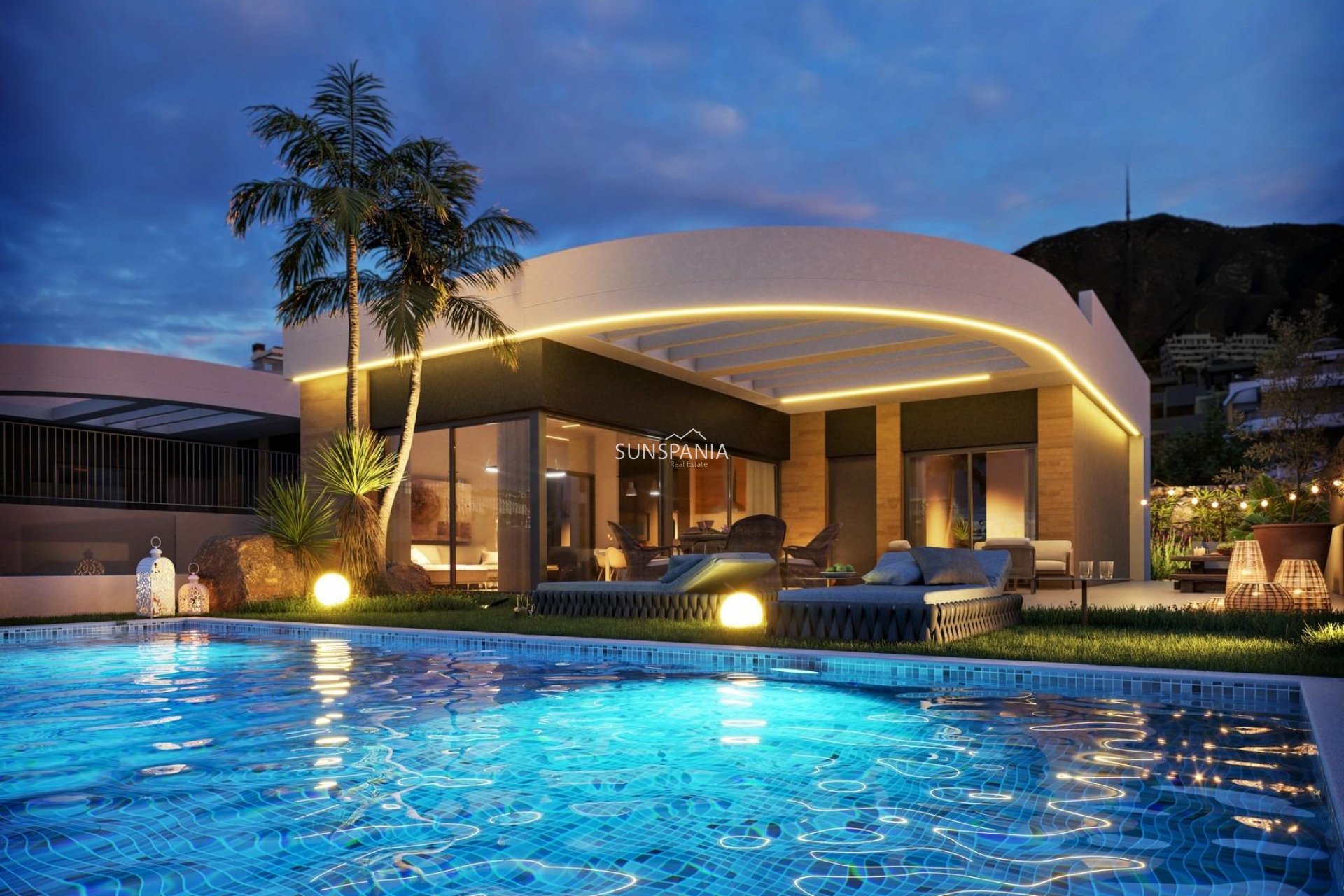 Obra nueva - Chalet -
Finestrat - Campana Garden