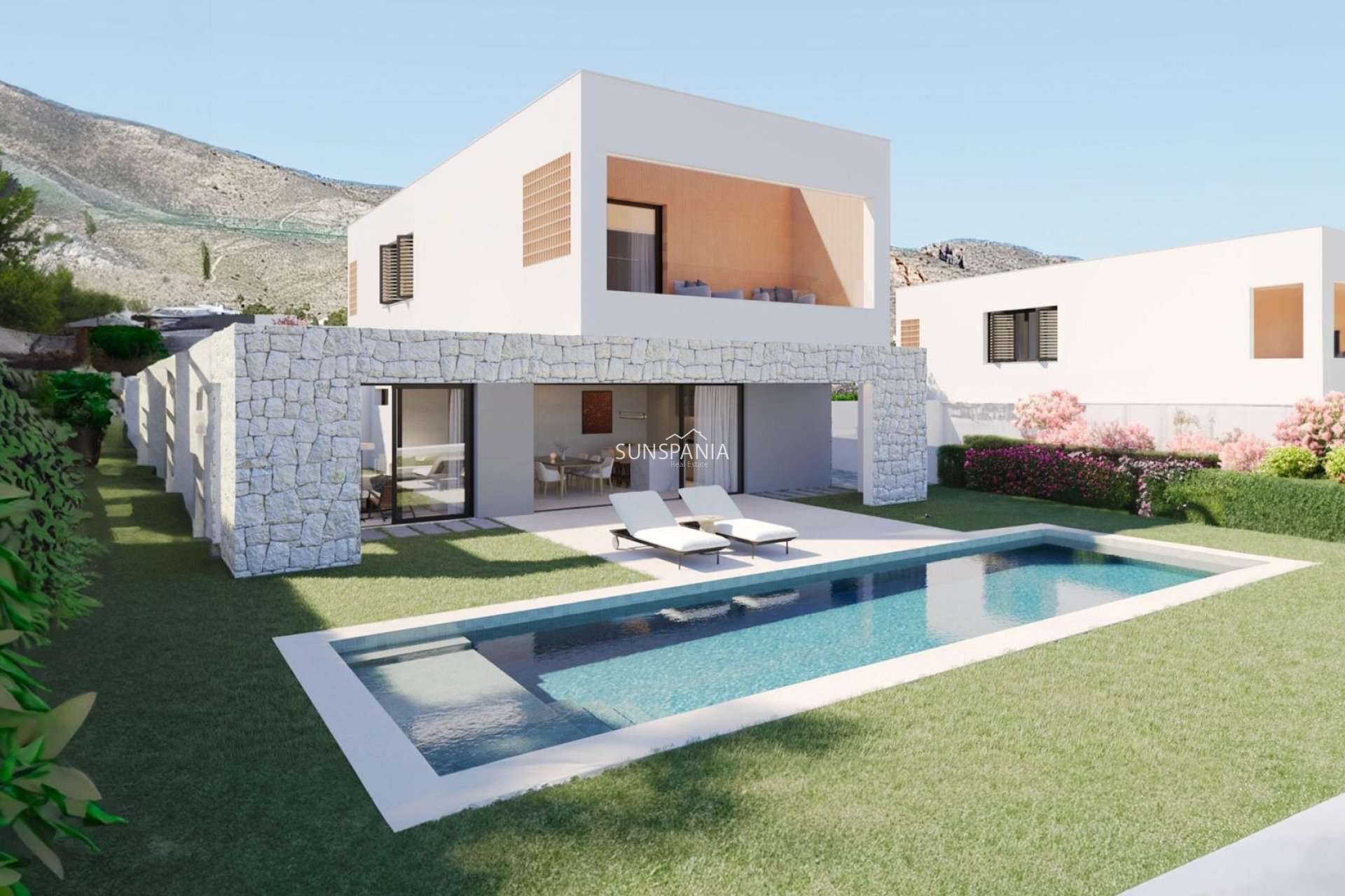 Obra nueva - Chalet -
Finestrat - Campana Garden