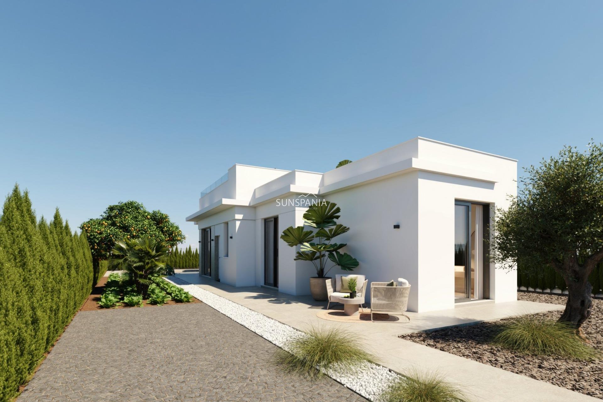 Obra nueva - Chalet -
Fuente Álamo - Hacienda Del Álamo Golf