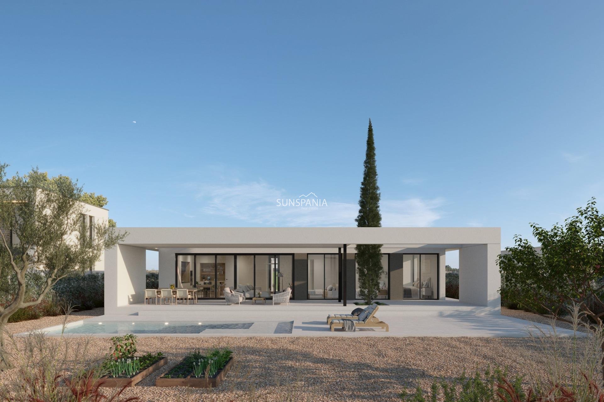 Obra nueva - Chalet -
Fuente Álamo - Hacienda del Alamo