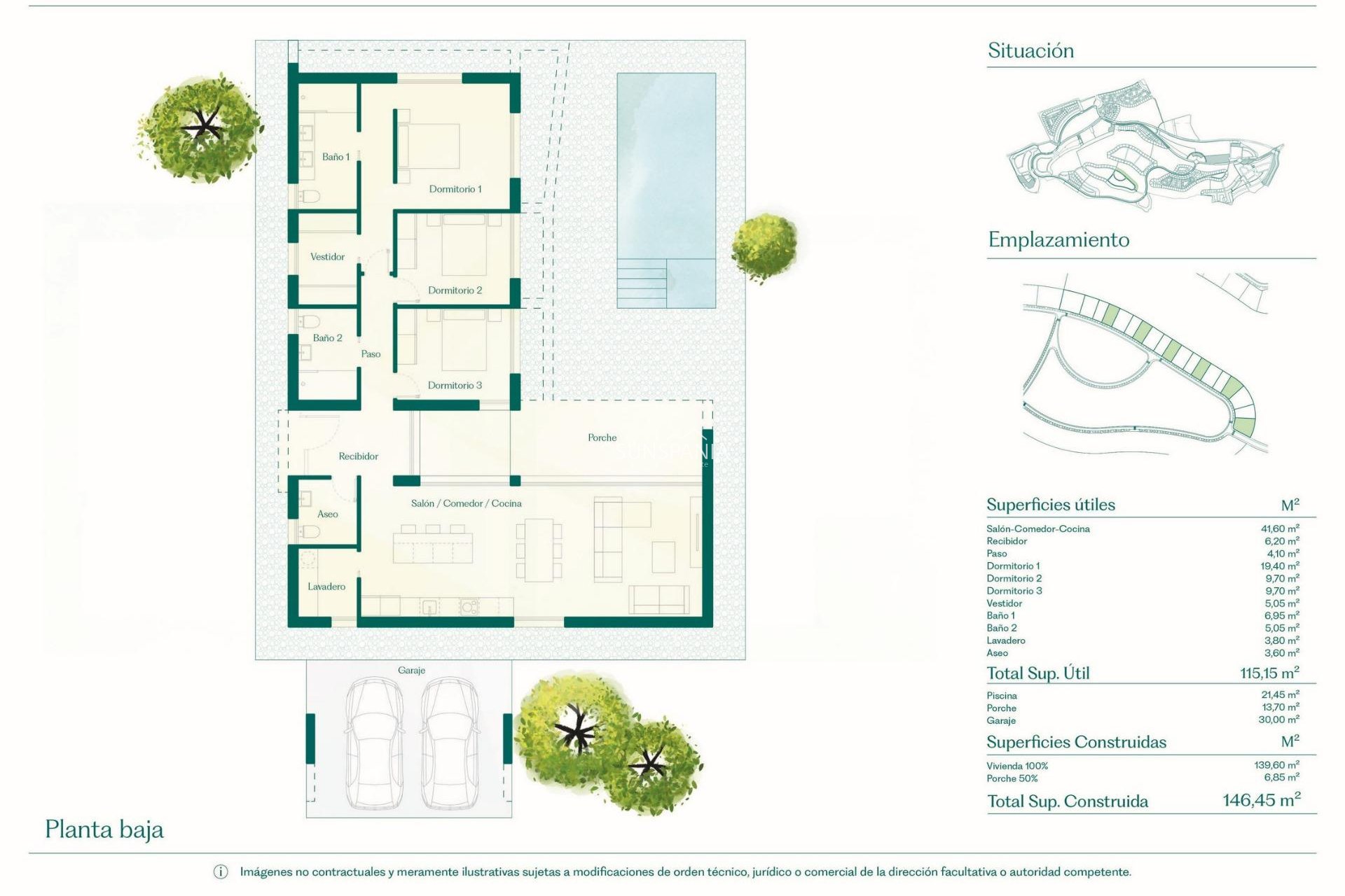 Obra nueva - Chalet -
Fuente Álamo - Hacienda del Alamo