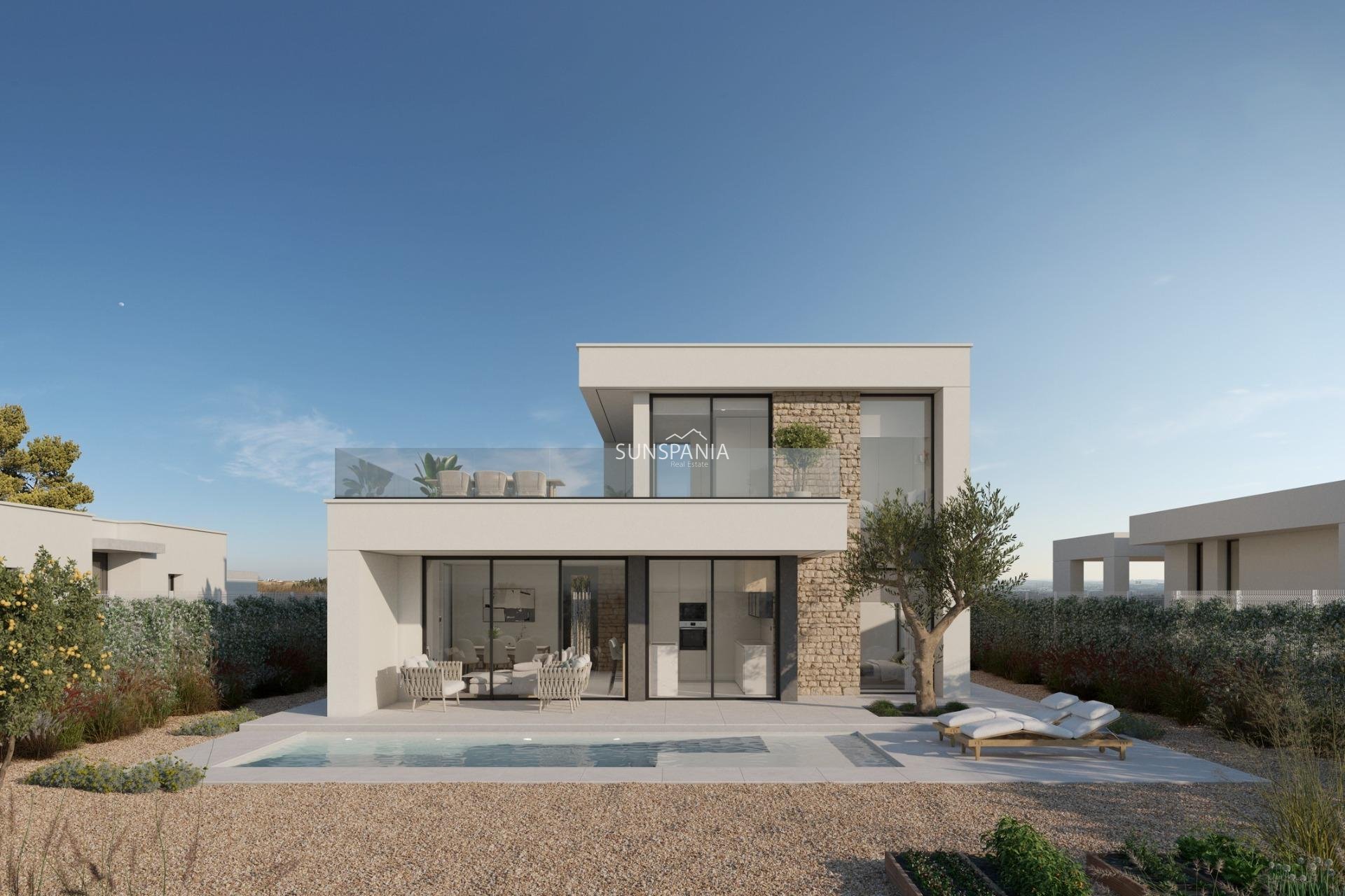 Obra nueva - Chalet -
Fuente Álamo - Hacienda del Alamo
