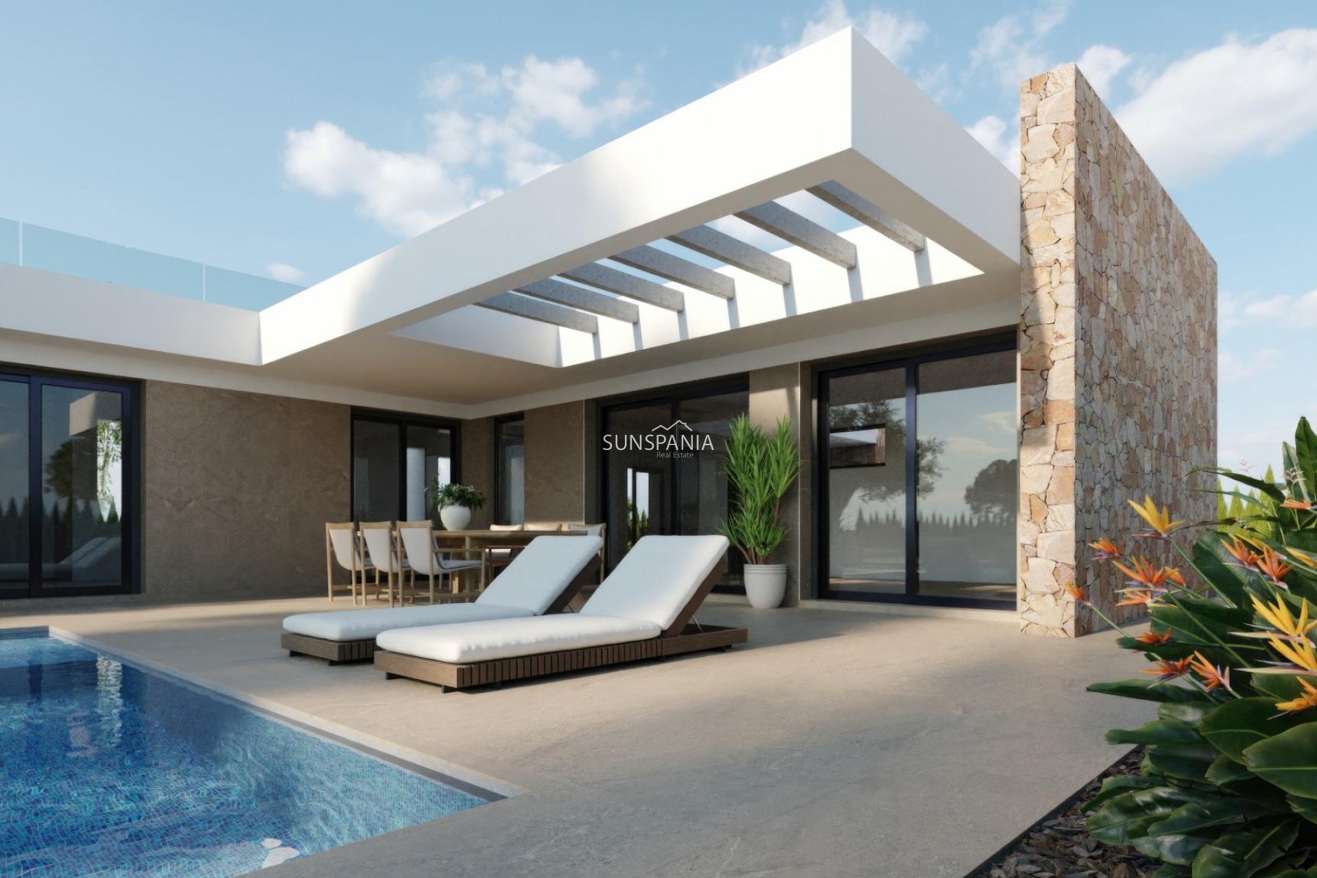 Obra nueva - Chalet -
Fuente Álamo - Hacienda del Alamo