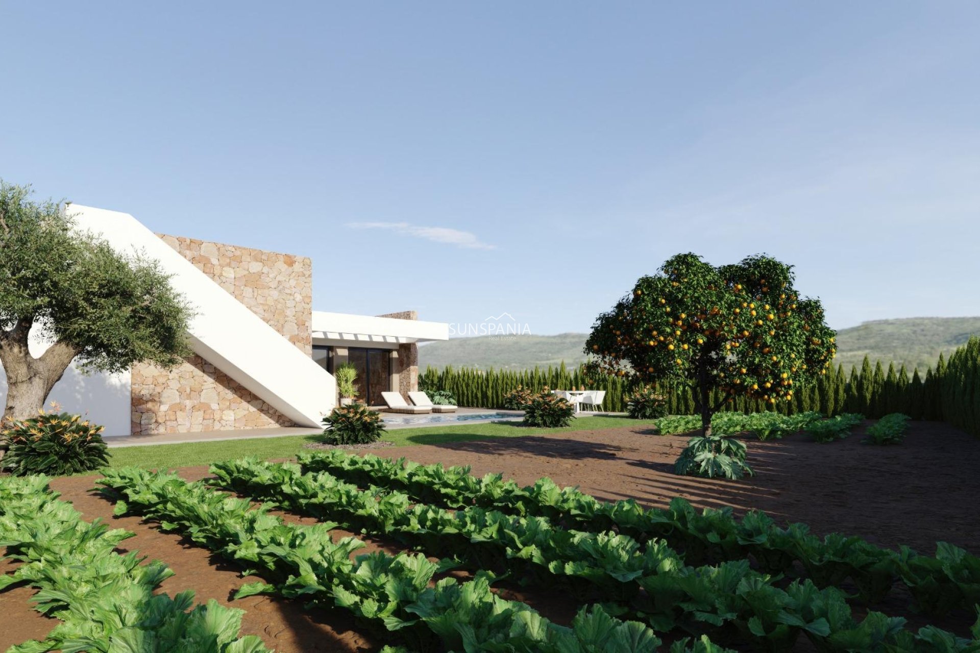 Obra nueva - Chalet -
Fuente Álamo - Hacienda del Alamo