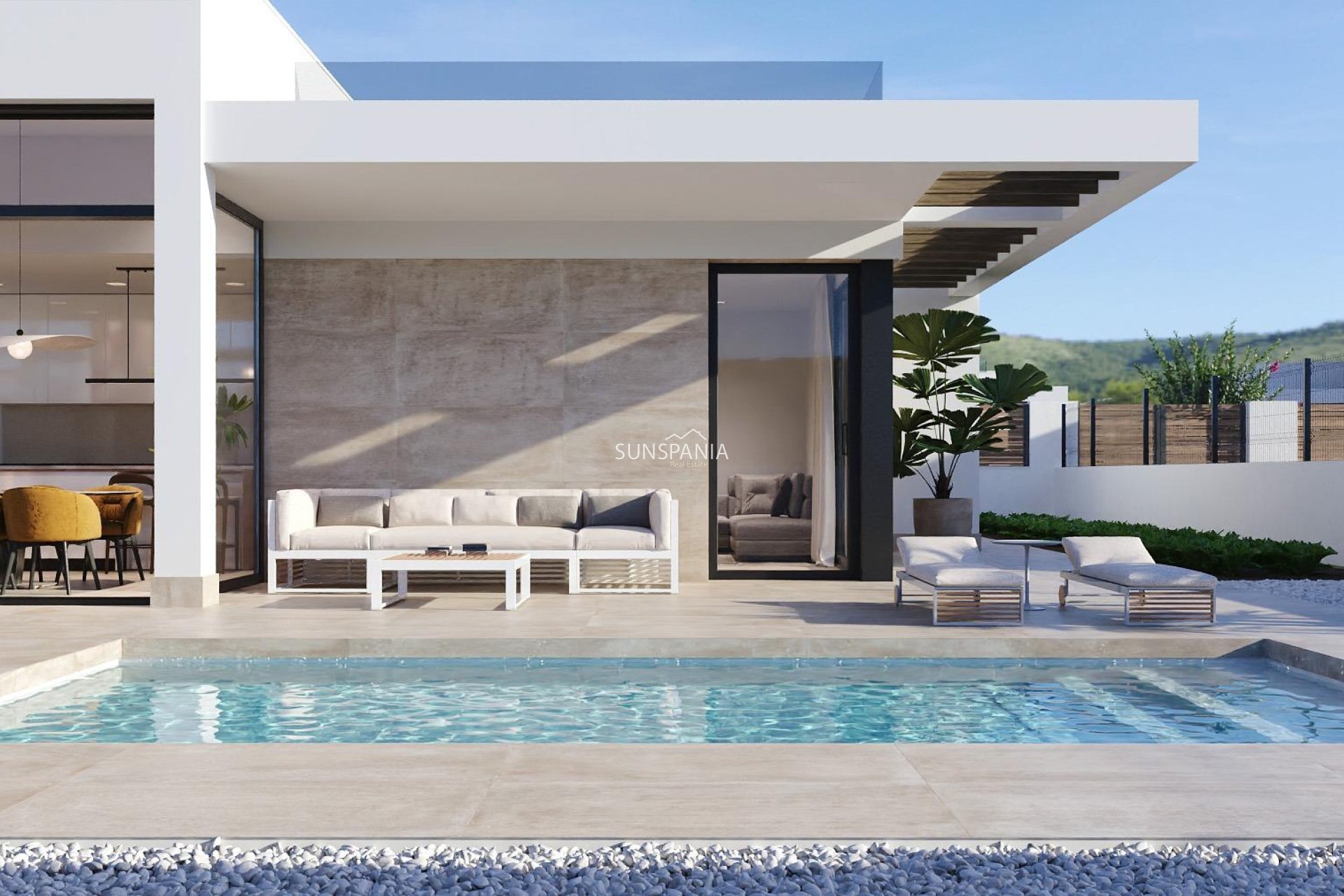 Obra nueva - Chalet -
Fuente Álamo - Hacienda del Alamo