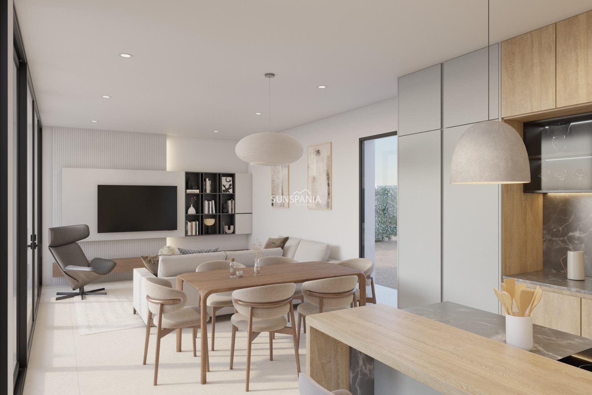 Obra nueva - Chalet -
Fuente Álamo - Hacienda del Alamo