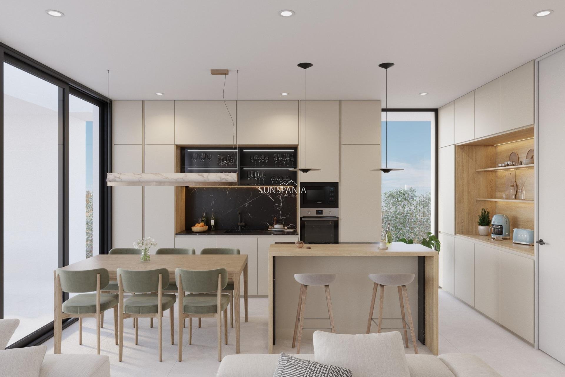 Obra nueva - Chalet -
Fuente Álamo - Hacienda del Alamo