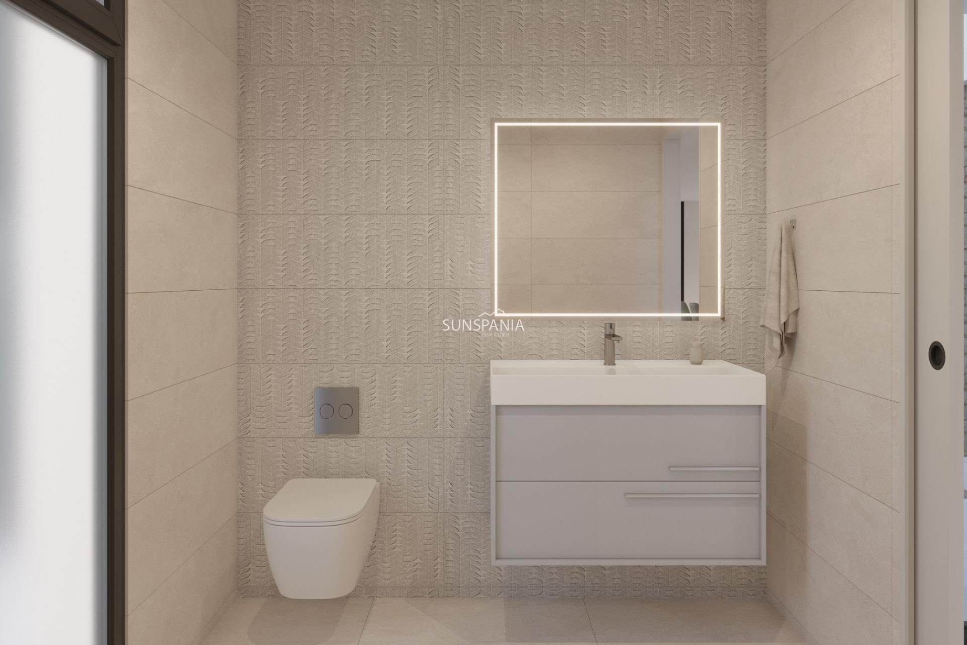 Obra nueva - Chalet -
Fuente Álamo - Hacienda del Alamo