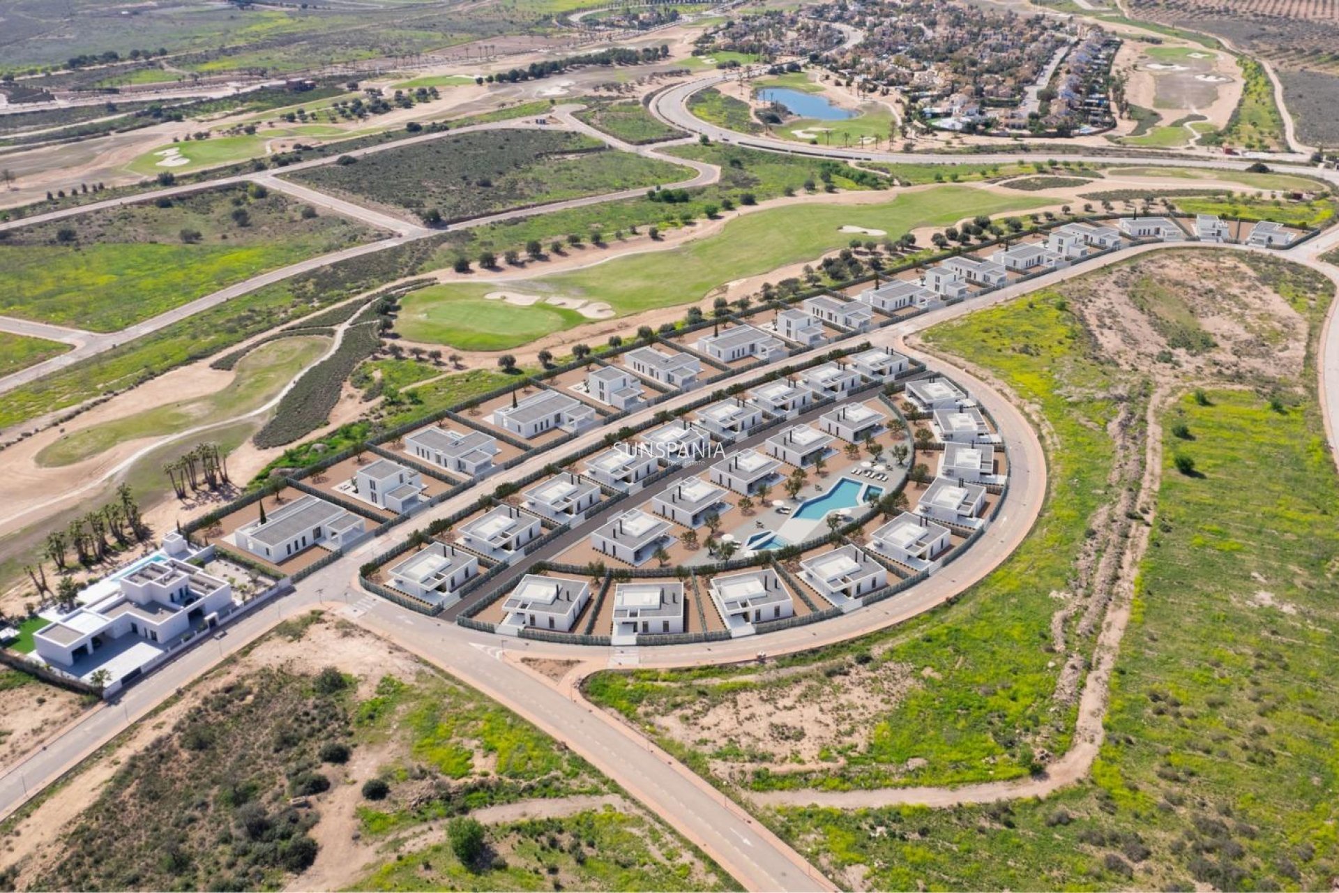 Obra nueva - Chalet -
Fuente Álamo - Hacienda del Alamo