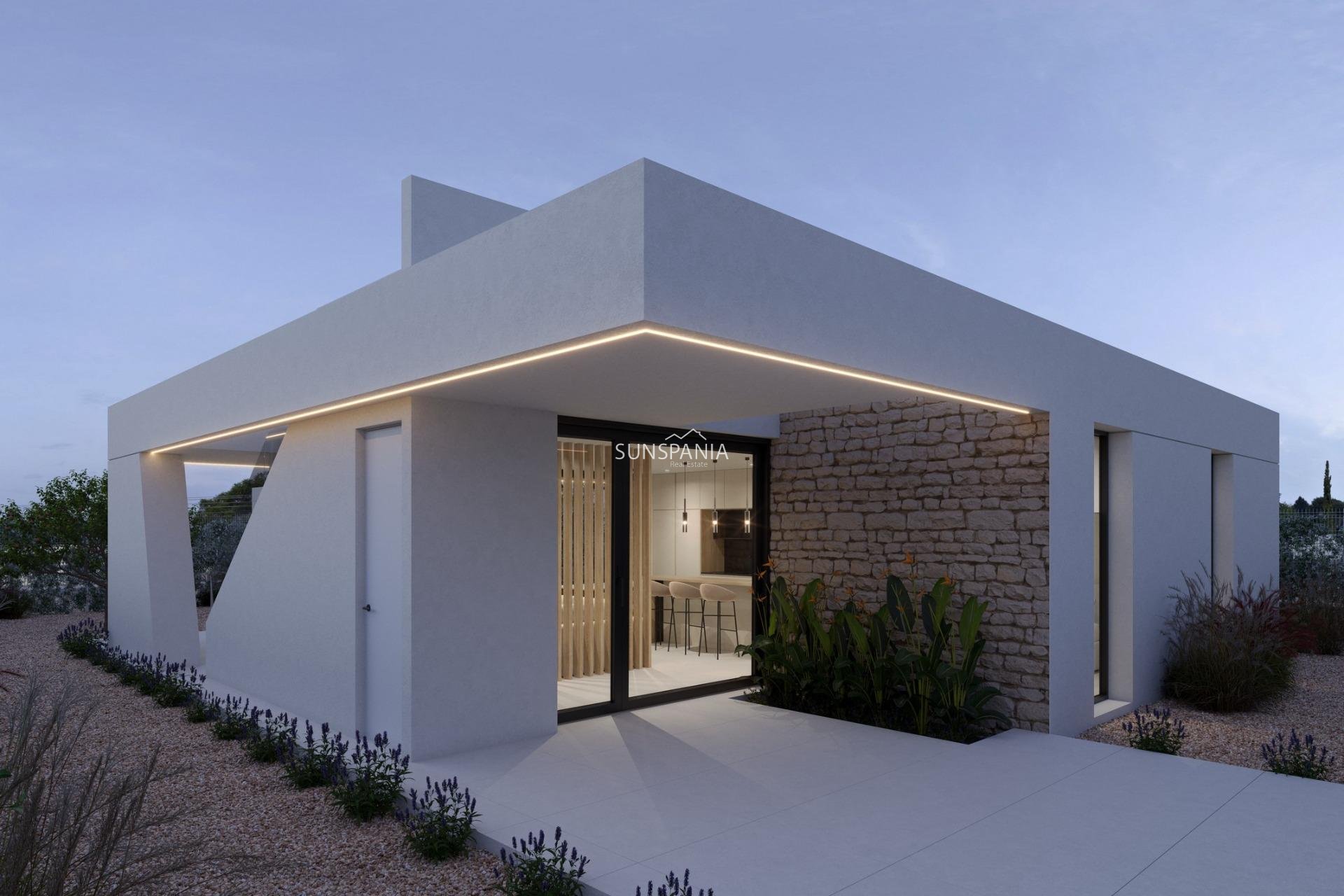 Obra nueva - Chalet -
Fuente Álamo - Hacienda del Alamo