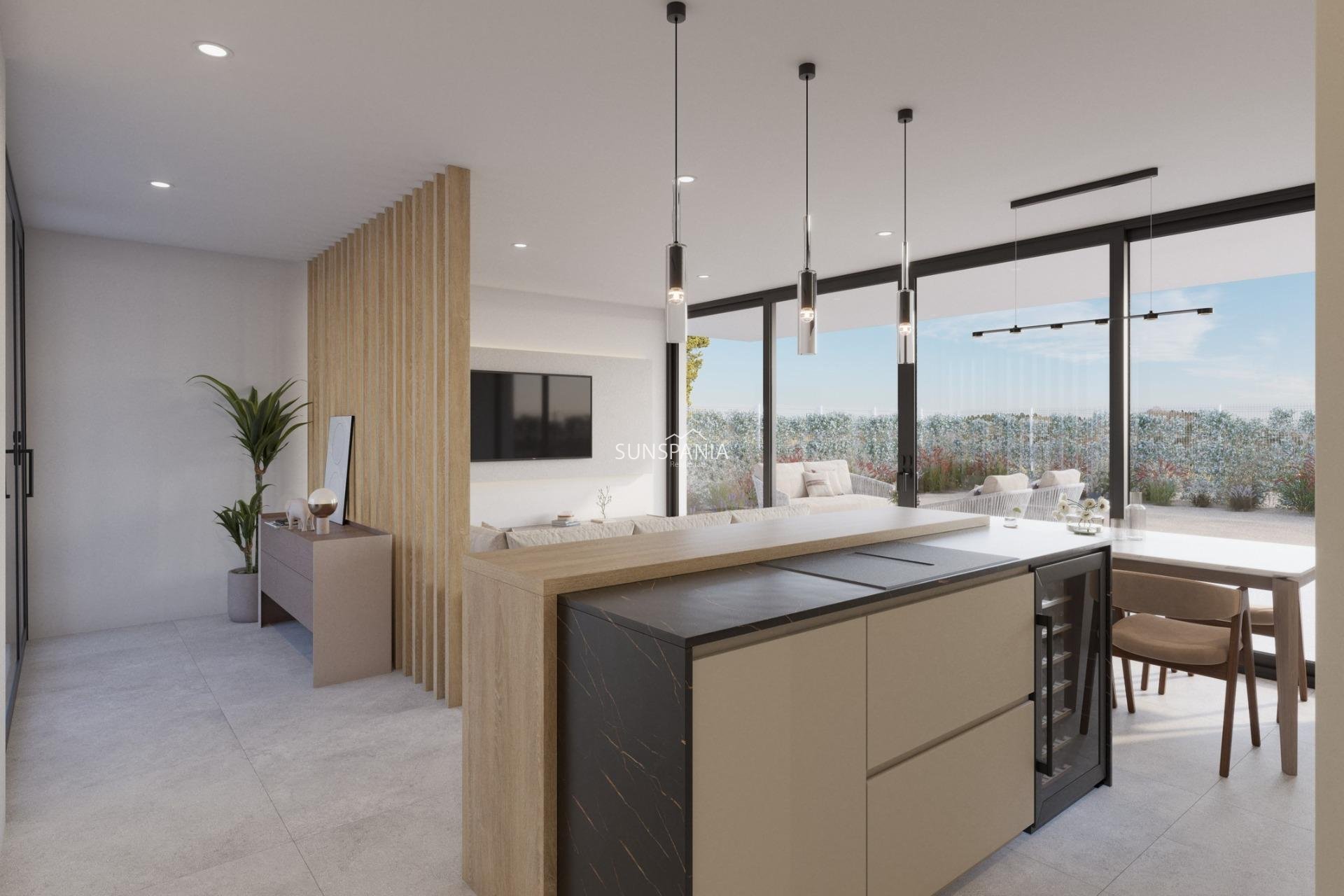 Obra nueva - Chalet -
Fuente Álamo - Hacienda del Alamo