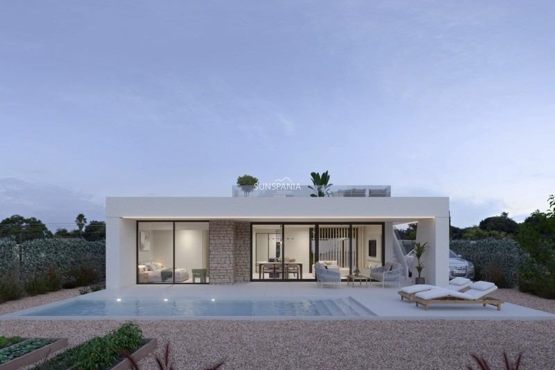 Obra nueva - Chalet -
Fuente Álamo - Hacienda del Alamo