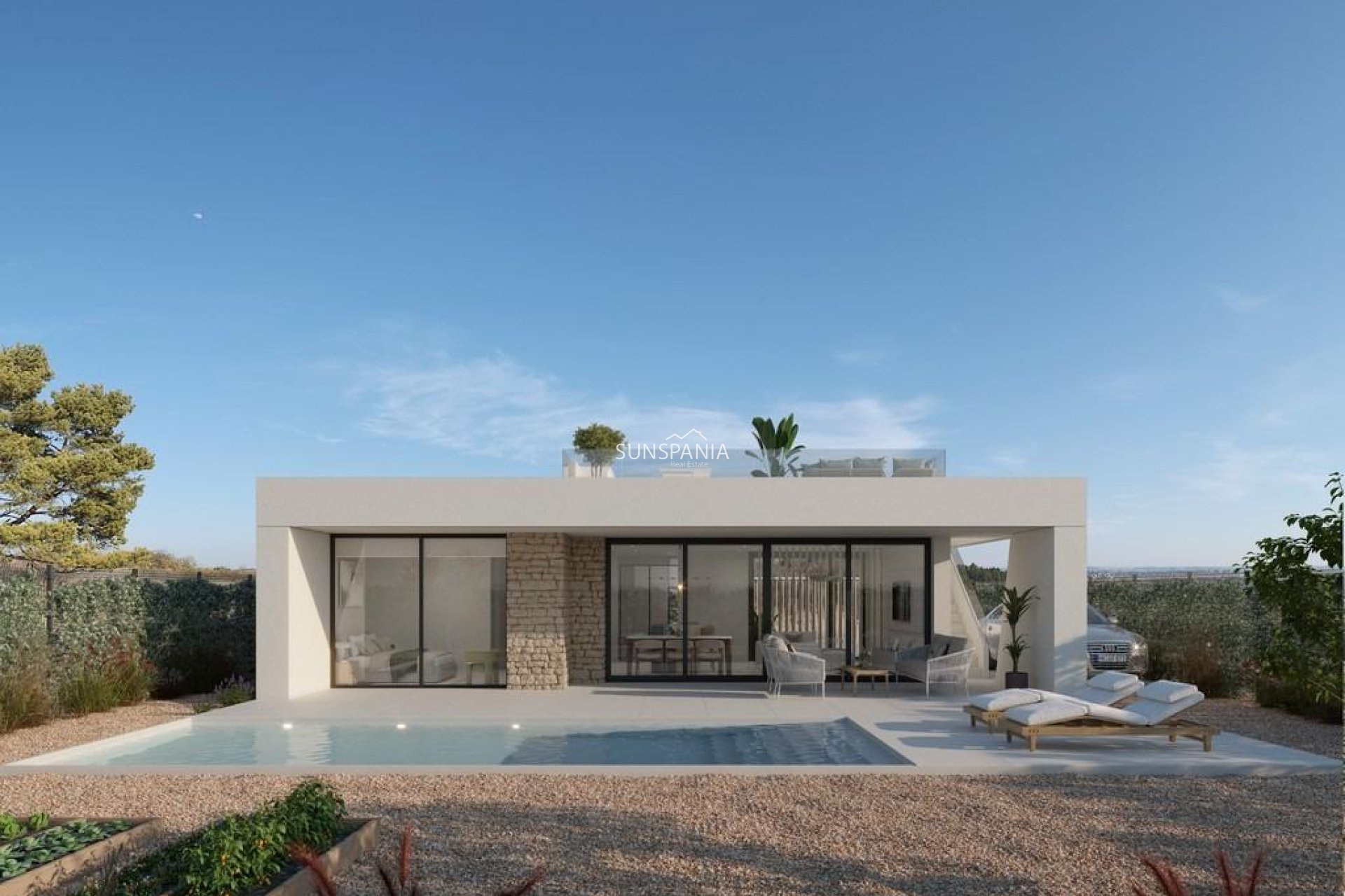 Obra nueva - Chalet -
Fuente Álamo - Hacienda del Alamo