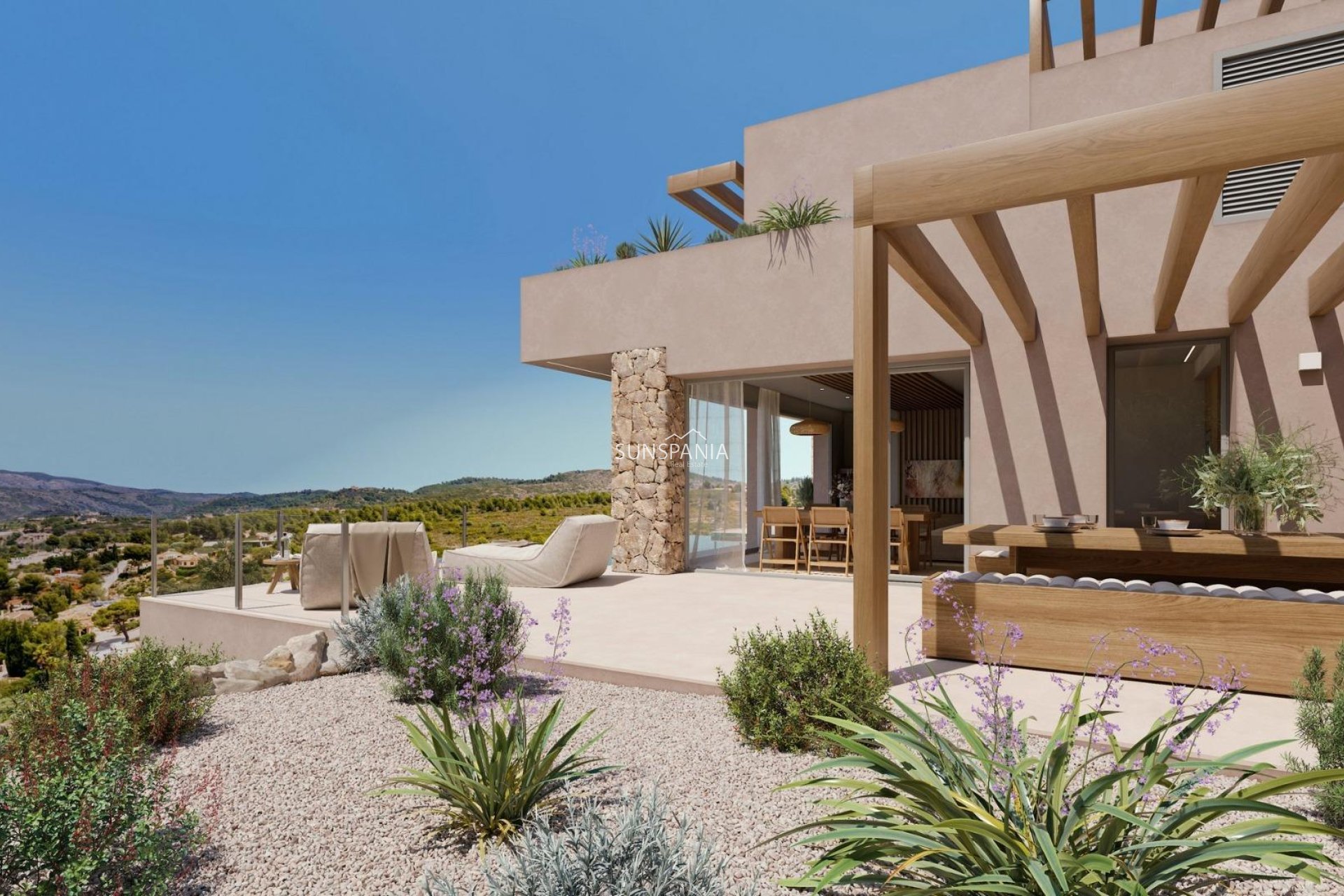 Obra nueva - Chalet -
Lliber - Montanya Llarga