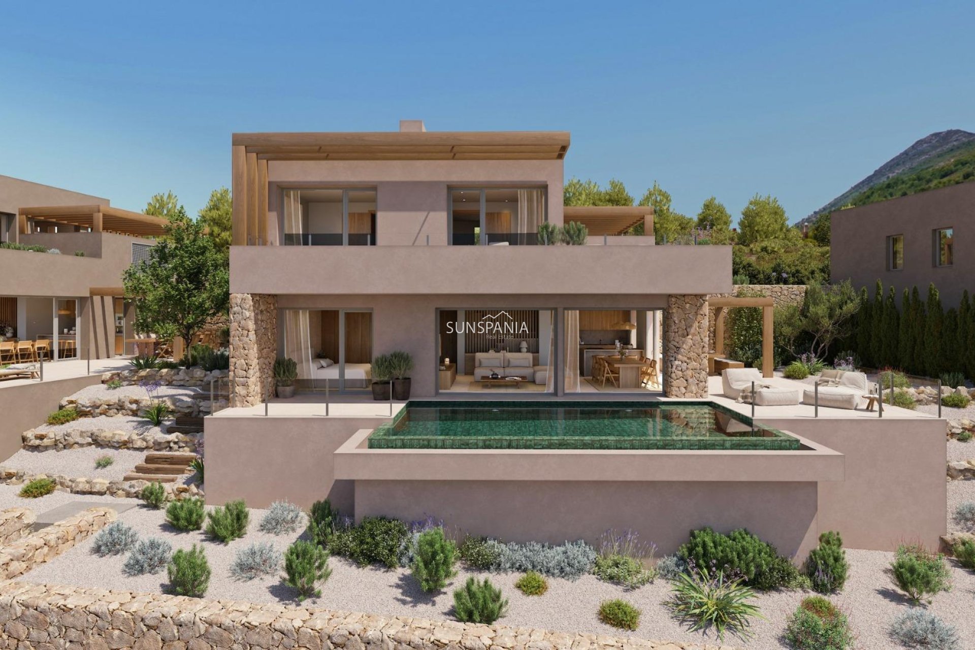 Obra nueva - Chalet -
Lliber - Montanya Llarga
