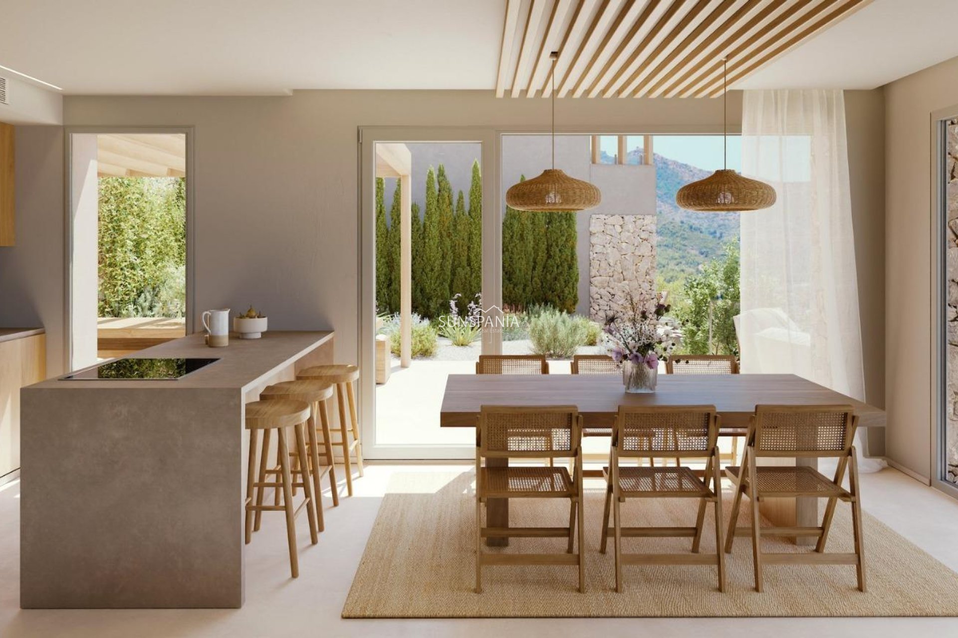 Obra nueva - Chalet -
Lliber - Montanya Llarga