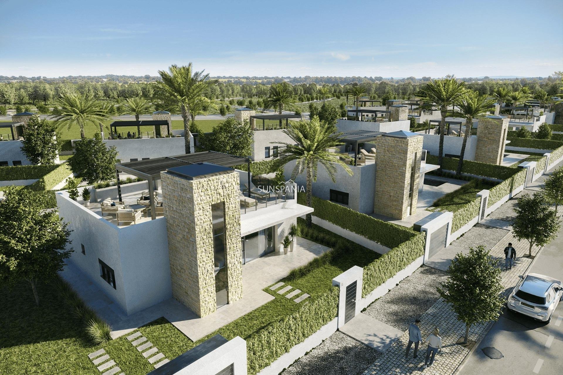 Obra nueva - Chalet -
Lorca - Jardines de Almenara
